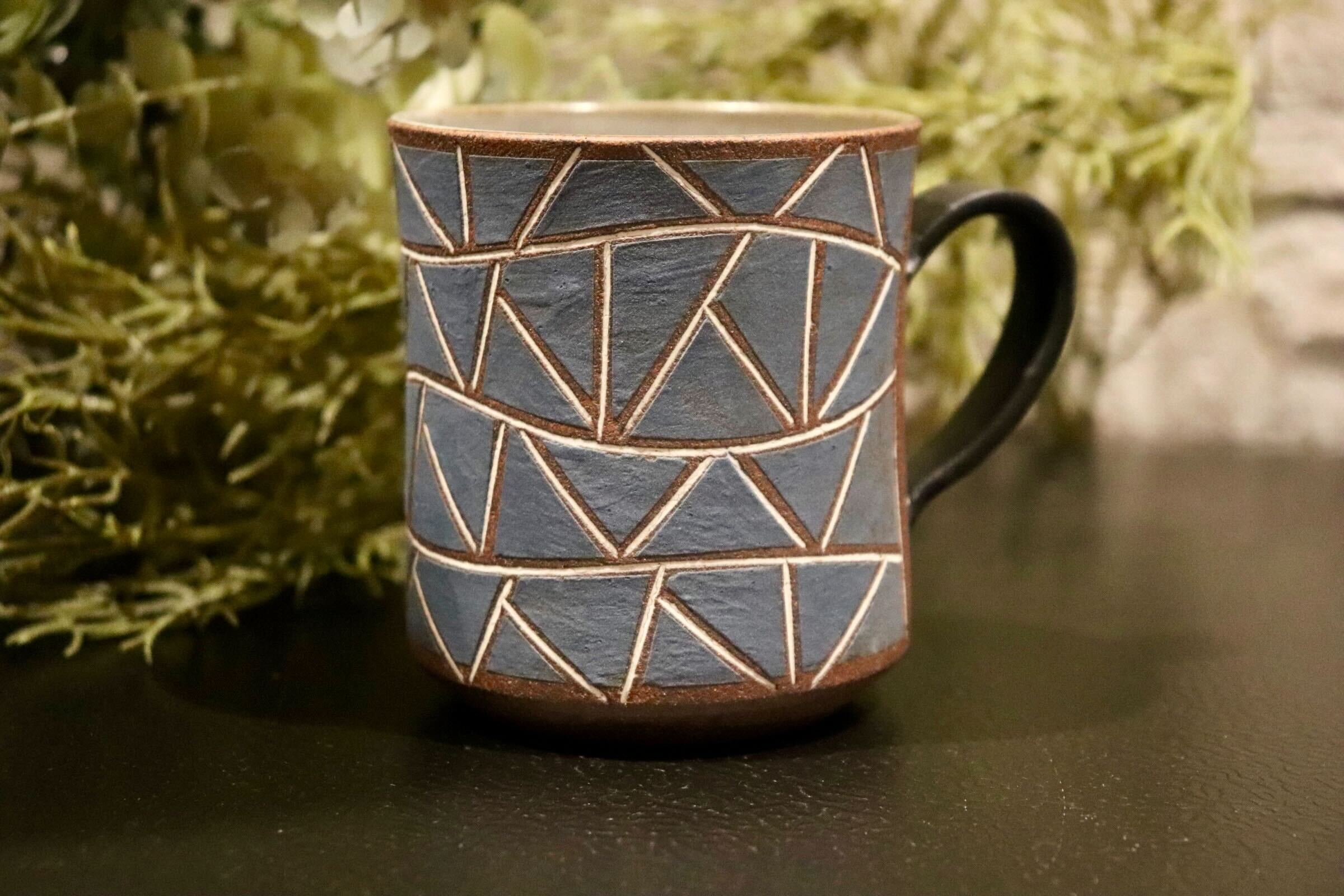 GMIO316-C◯市野悟窯 丹波焼 マグカップ 陶器 カップ 市野哲次 伝統工芸 丹波篠山 未使用