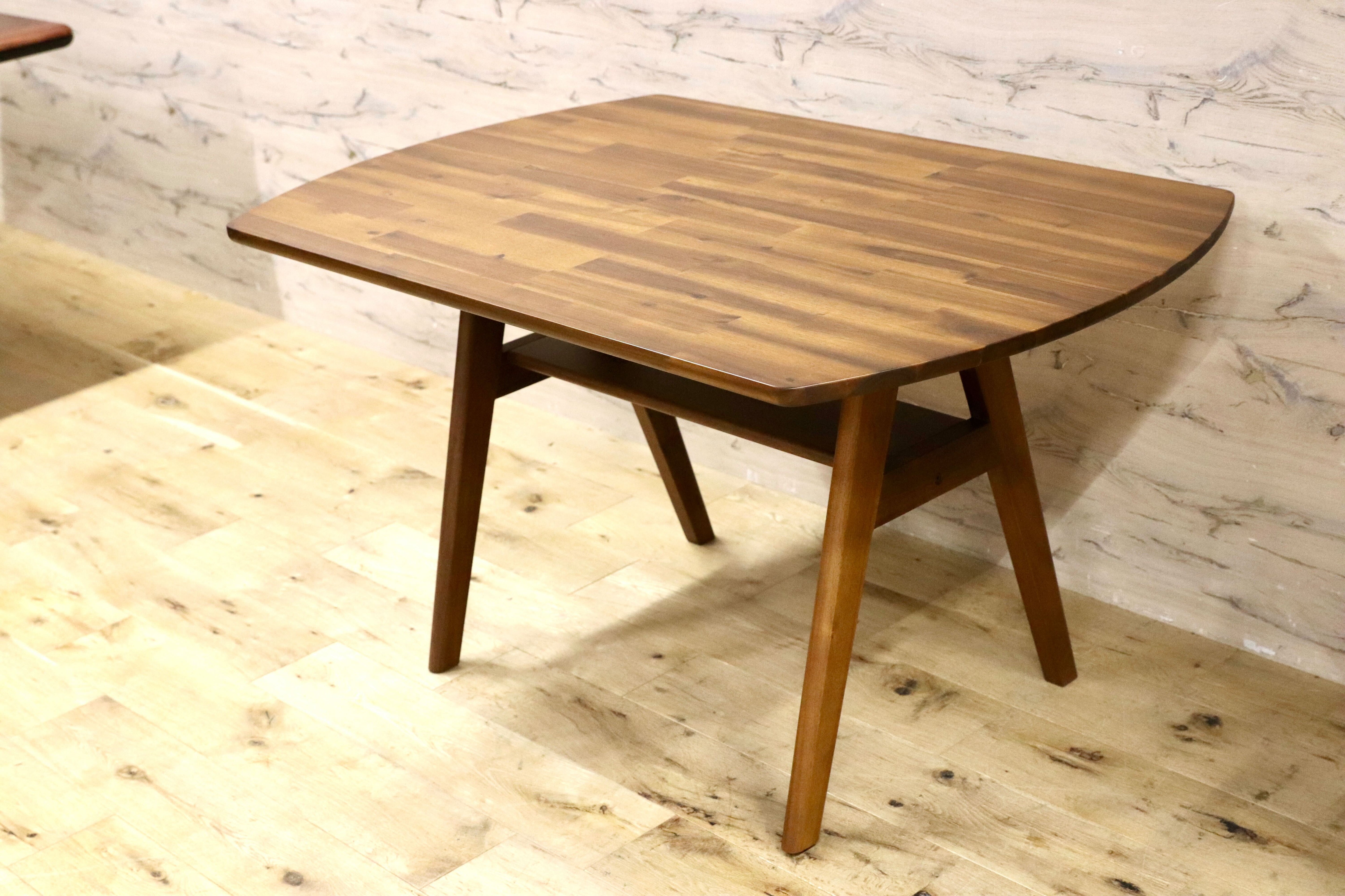 GMIK848○unico / ウニコ SWELLA(スウェラ) ダイニングテーブル W1200 定価5.65万 モデルルーム展示品