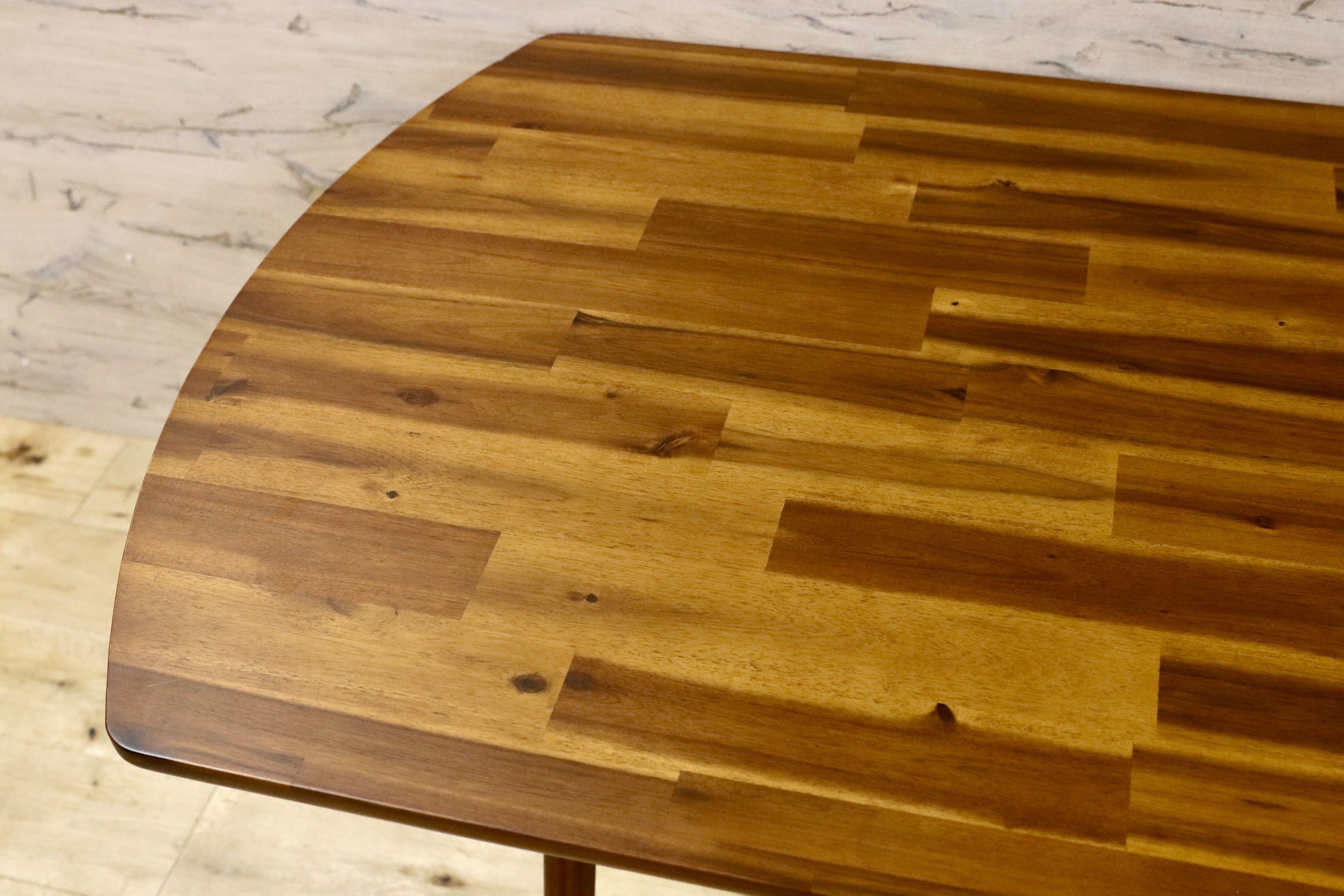 GMIK848○unico / ウニコ SWELLA(スウェラ) ダイニングテーブル W1200 定価5.65万 モデルルーム展示品