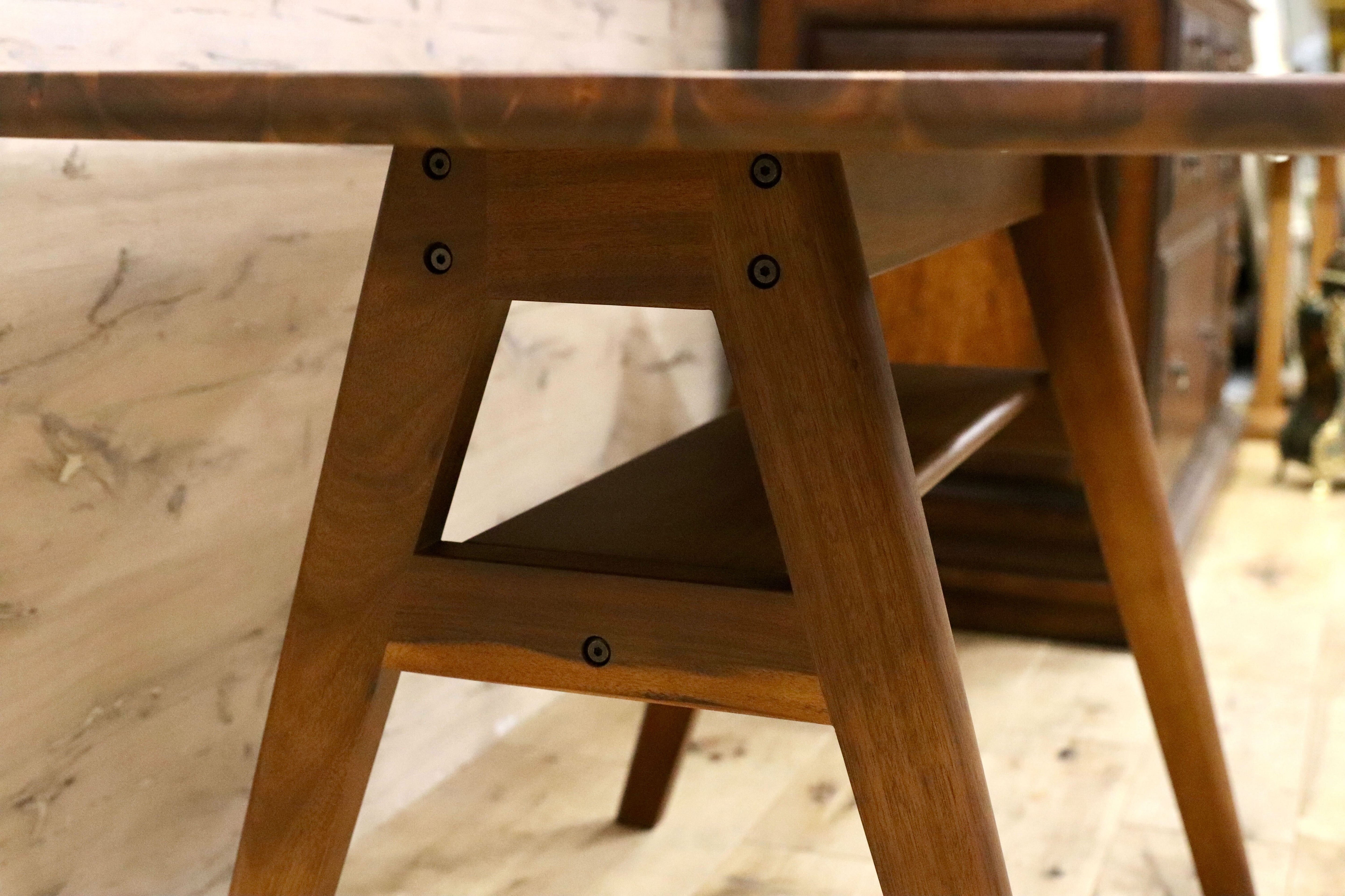 GMIK848○unico / ウニコ SWELLA(スウェラ) ダイニングテーブル W1200 定価5.65万 モデルルーム展示品