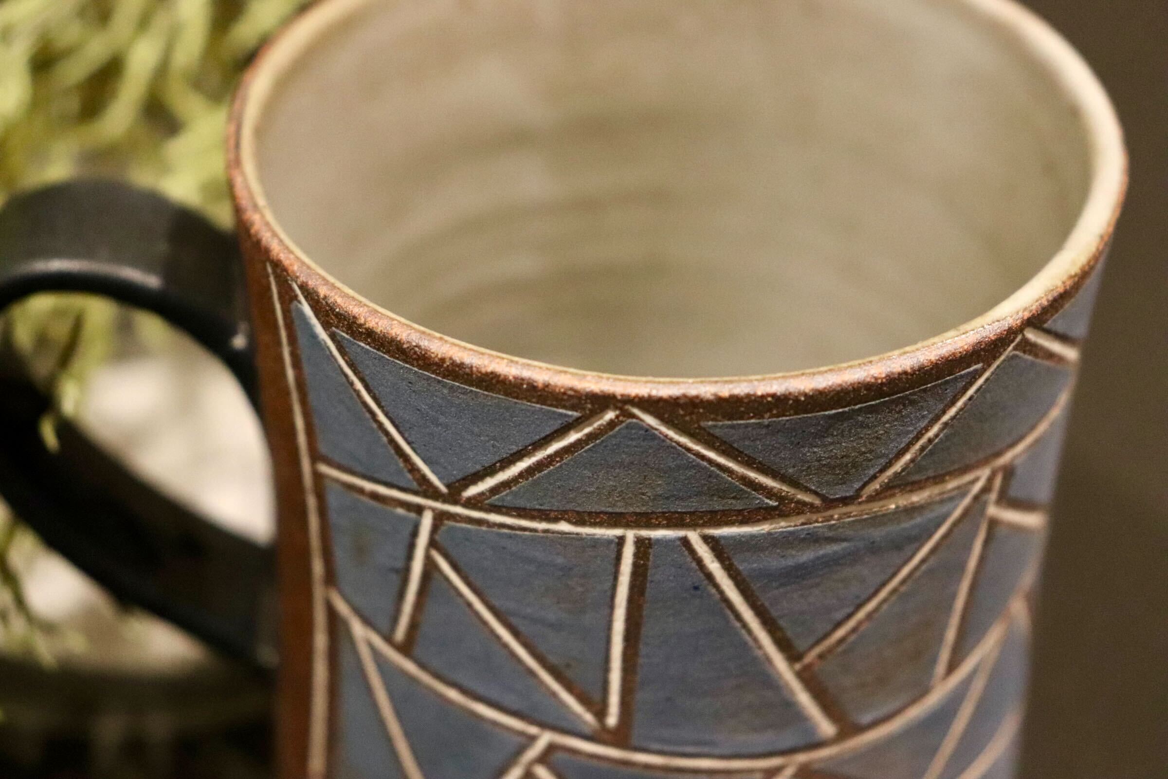 GMIO316-C◯市野悟窯 丹波焼 マグカップ 陶器 カップ 市野哲次 伝統工芸 丹波篠山 未使用