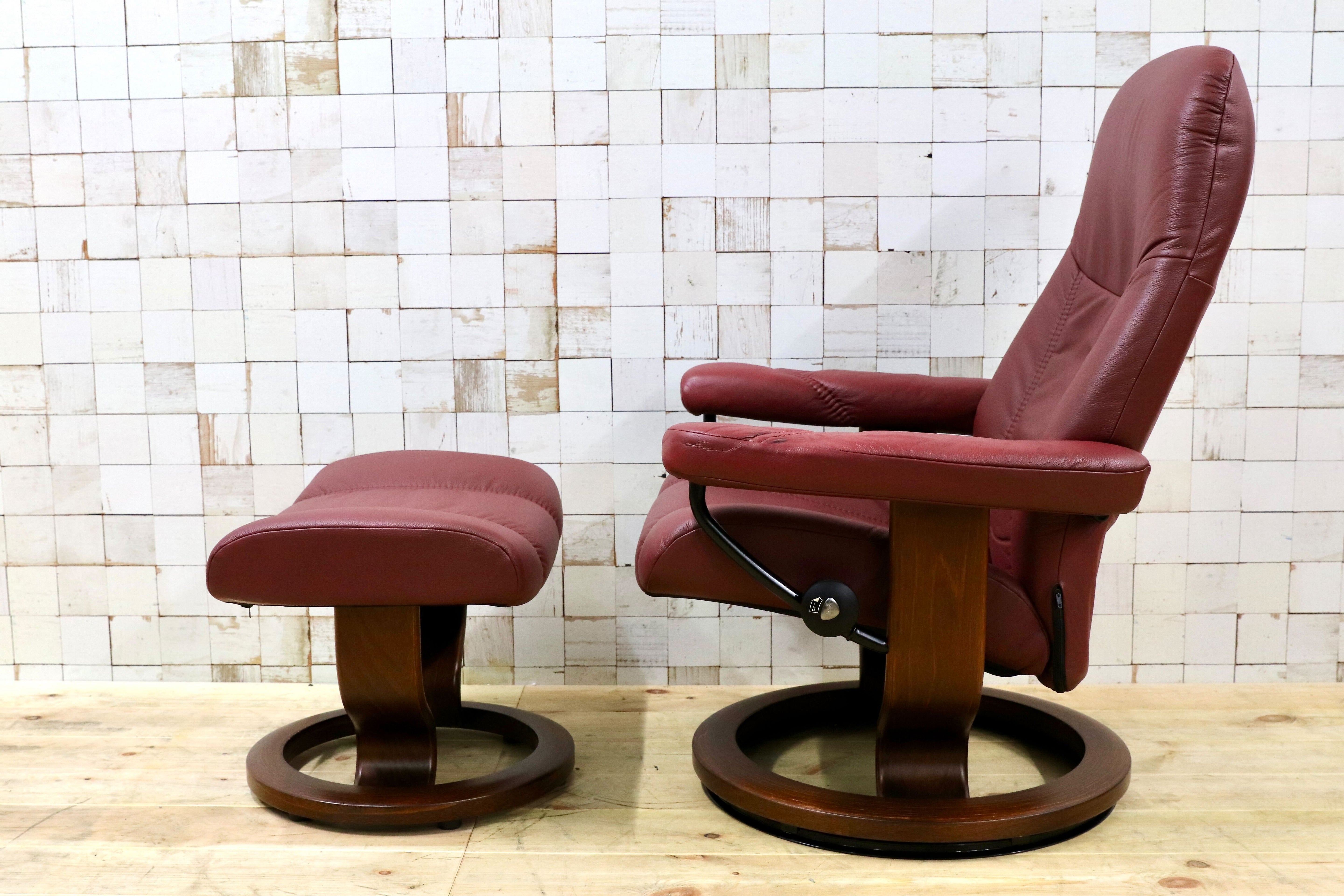 GMHO90○EKORNES / エコーネス コンサル ストレスレス リクライニングチェア シングルソファ パーソナルチェア 北欧 本革 ノルウェー