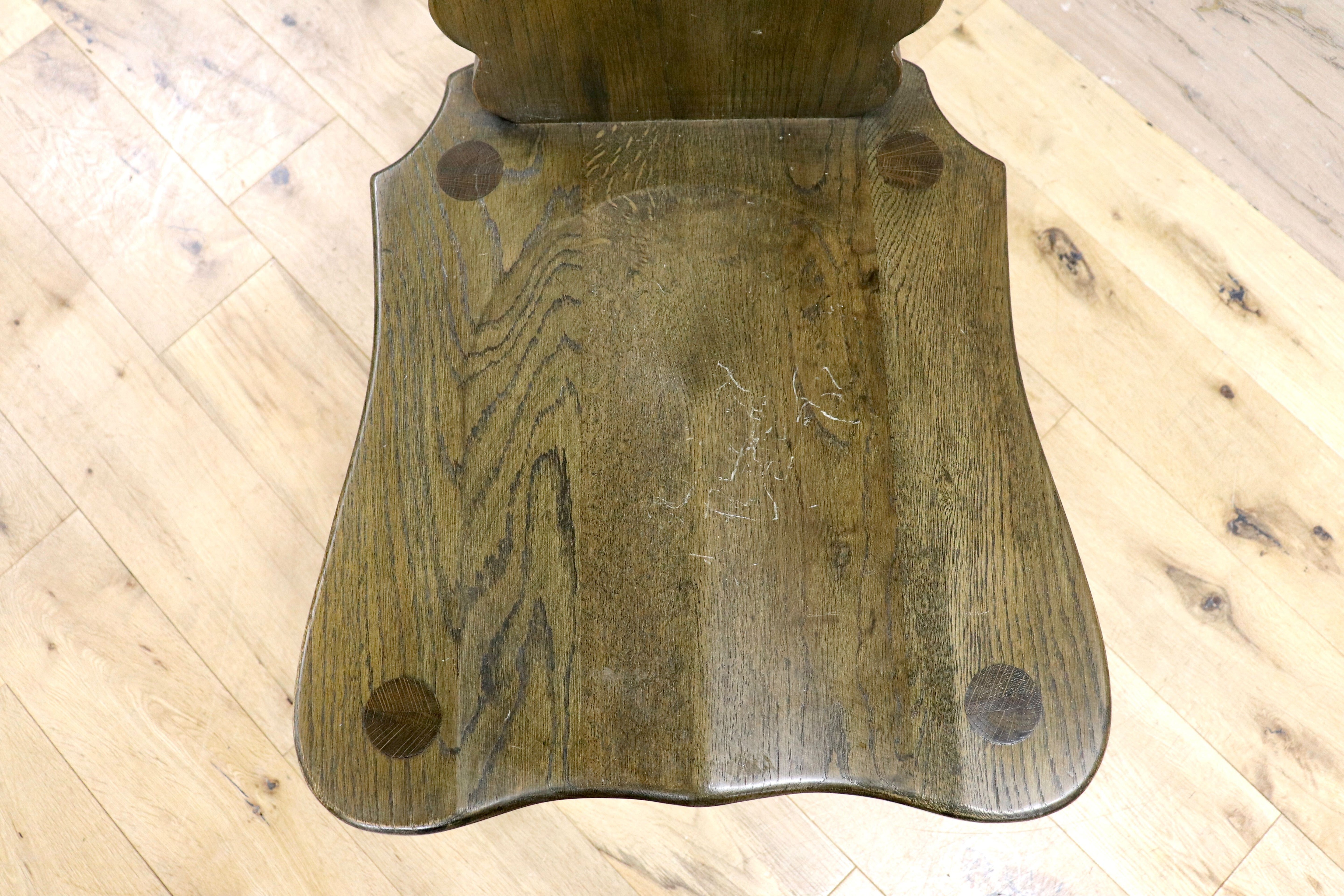 GMIK619B○ハート ダイニングチェア 2脚セット アームレスチェア 椅子 カントリー ヴィンテージ デザイン 木製家具