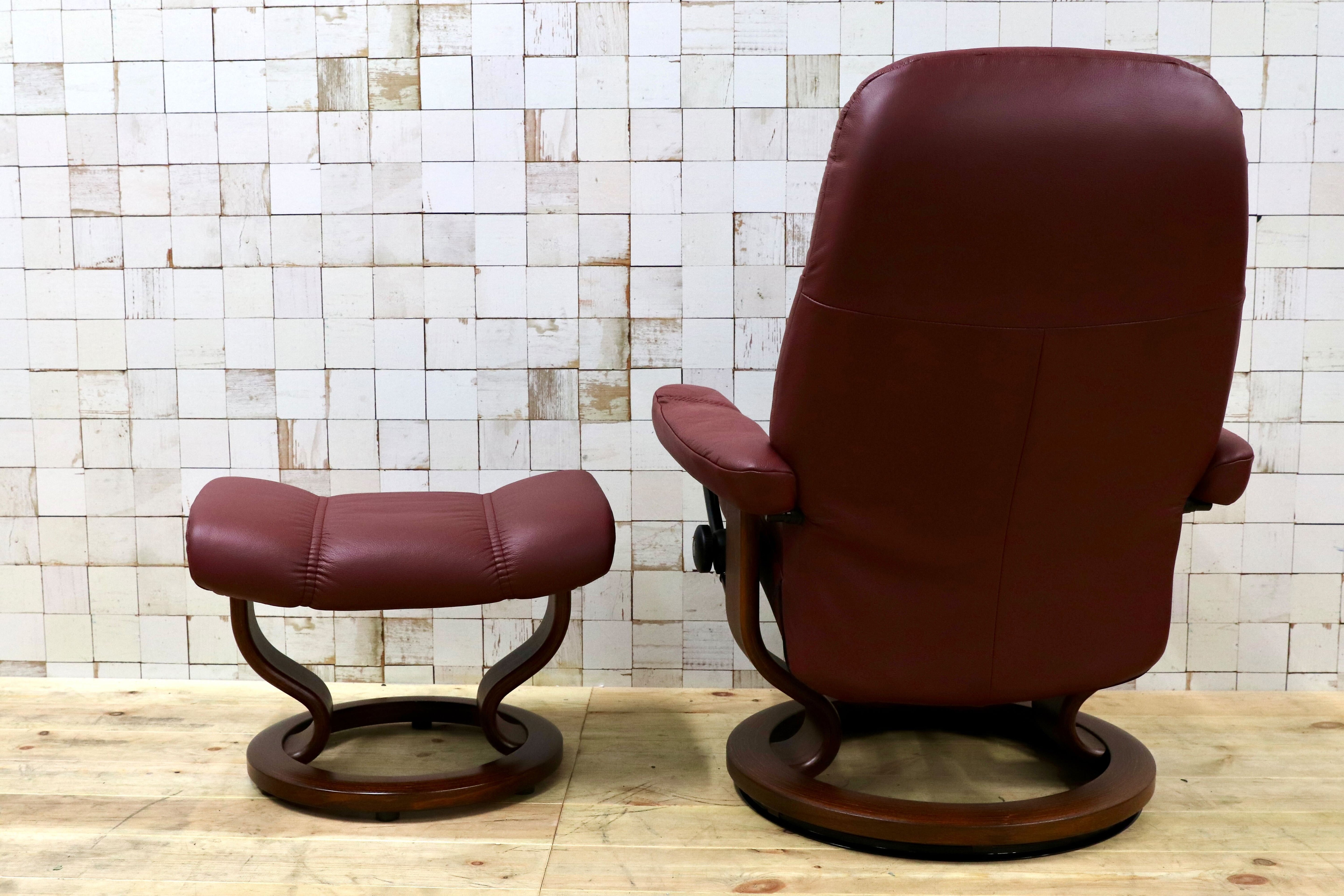 GMHO90○EKORNES / エコーネス コンサル ストレスレス リクライニングチェア シングルソファ パーソナルチェア 北欧 本革 ノルウェー