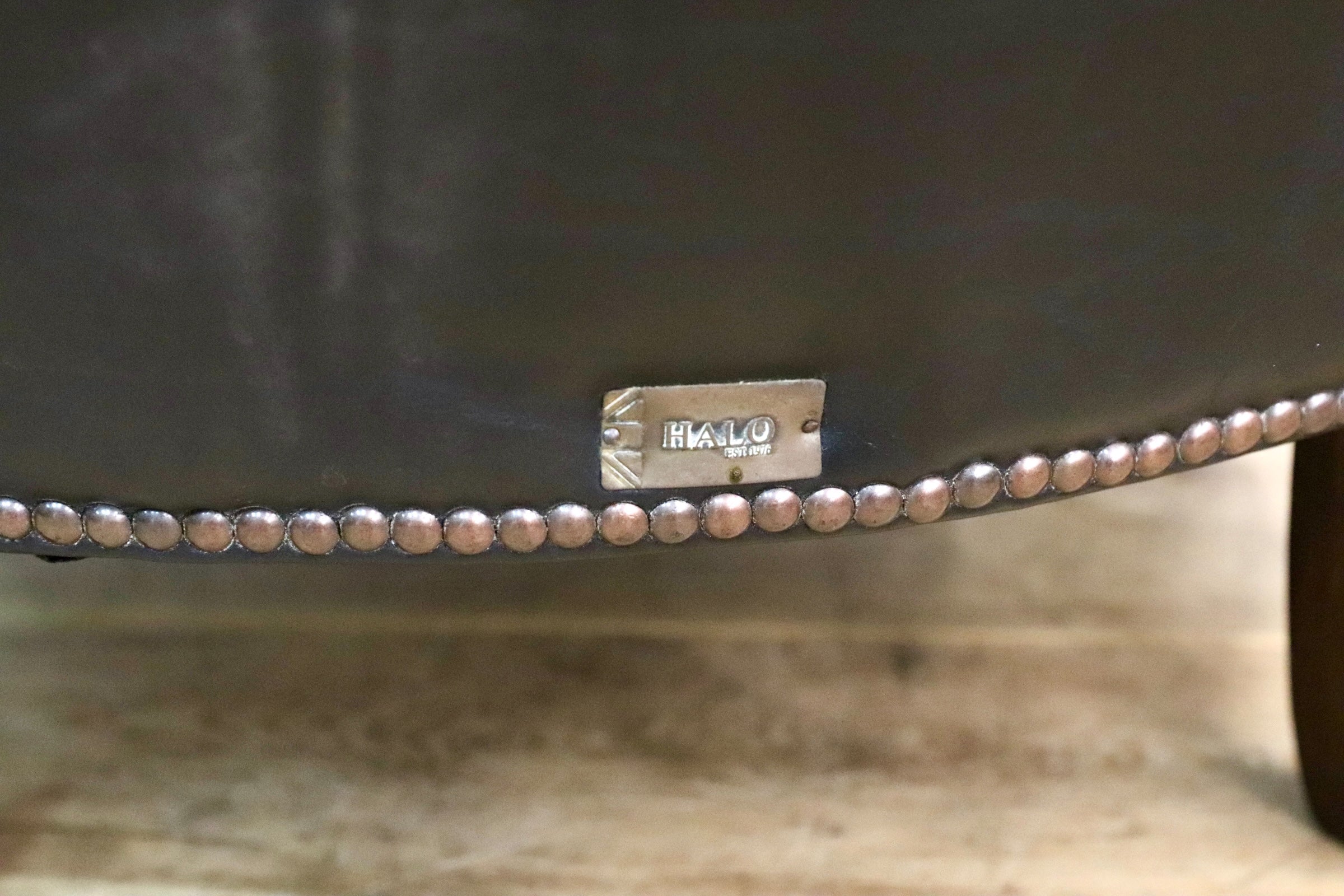 GMJK202A○HALO / ハロ PROFESSOR STYLE 本革 ラウンジチェア サロンチェア レザー キリムクッション 英国ヴィンテージ アスプルンド