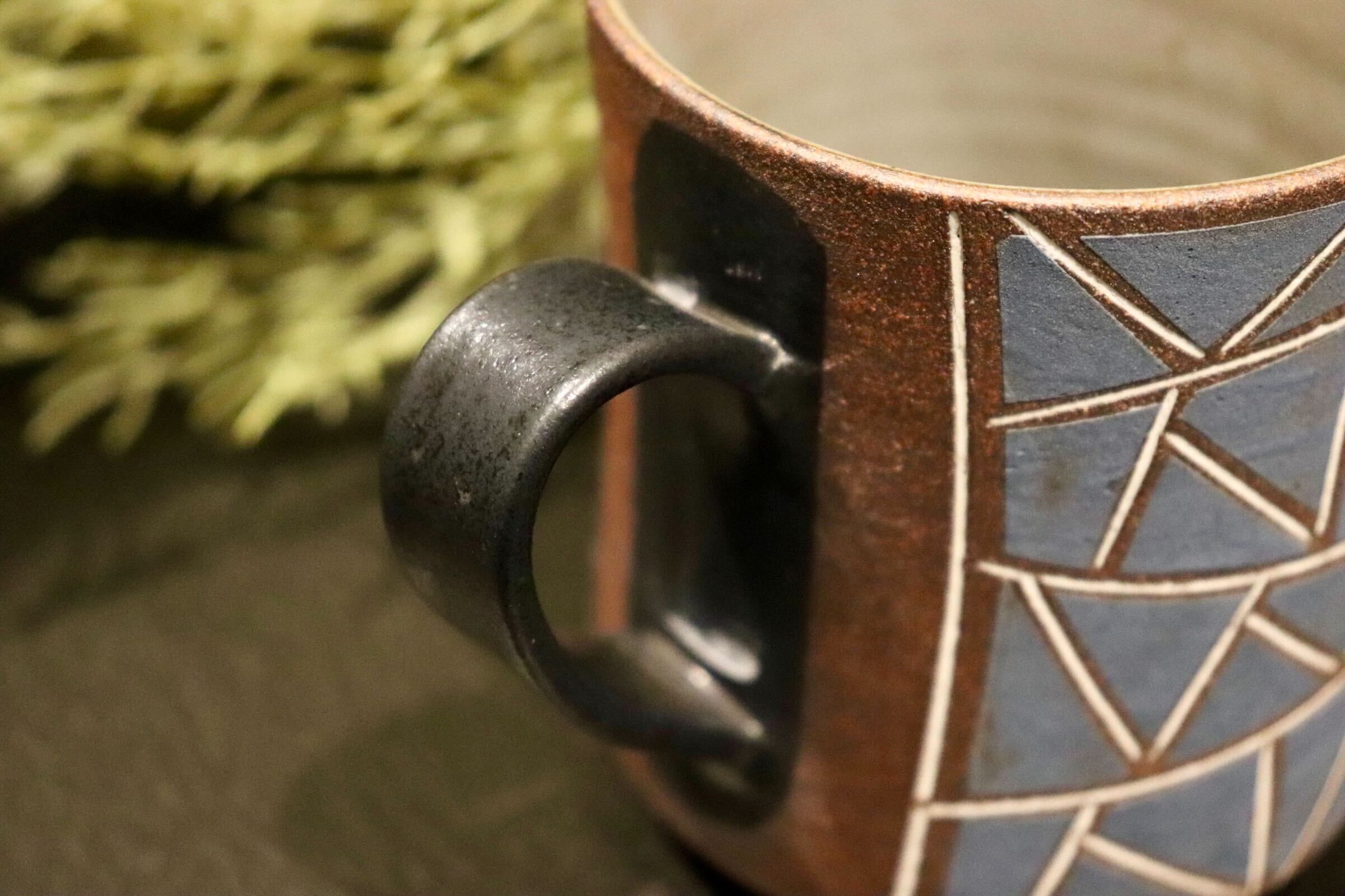 GMIO316-C◯市野悟窯 丹波焼 マグカップ 陶器 カップ 市野哲次 伝統工芸 丹波篠山 未使用