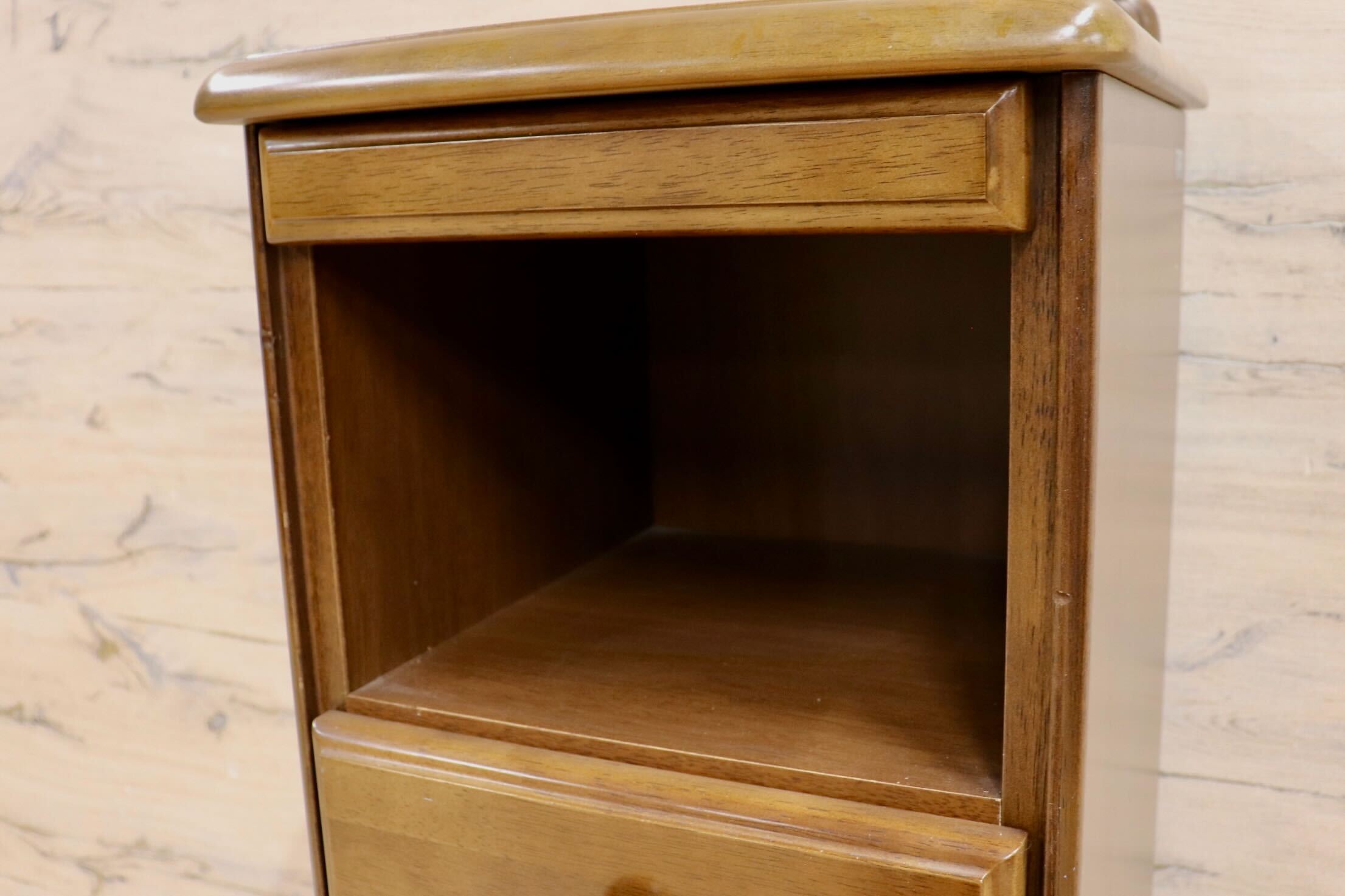 GMIK620A○maruni / マルニ 電話台 FAX台 飾り台 花台 小物収納 オーク材 シンプル モダン