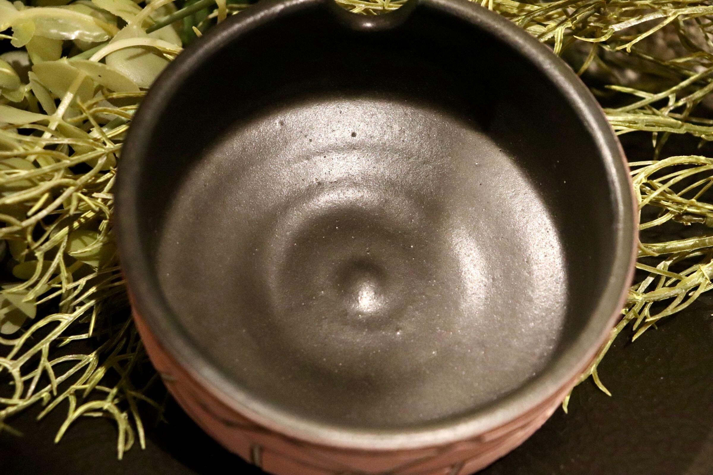 GMIO82◯市野悟窯 丹波焼 ピンク灰皿 陶器 灰皿 市野哲次 伝統工芸 丹波篠山 未使用