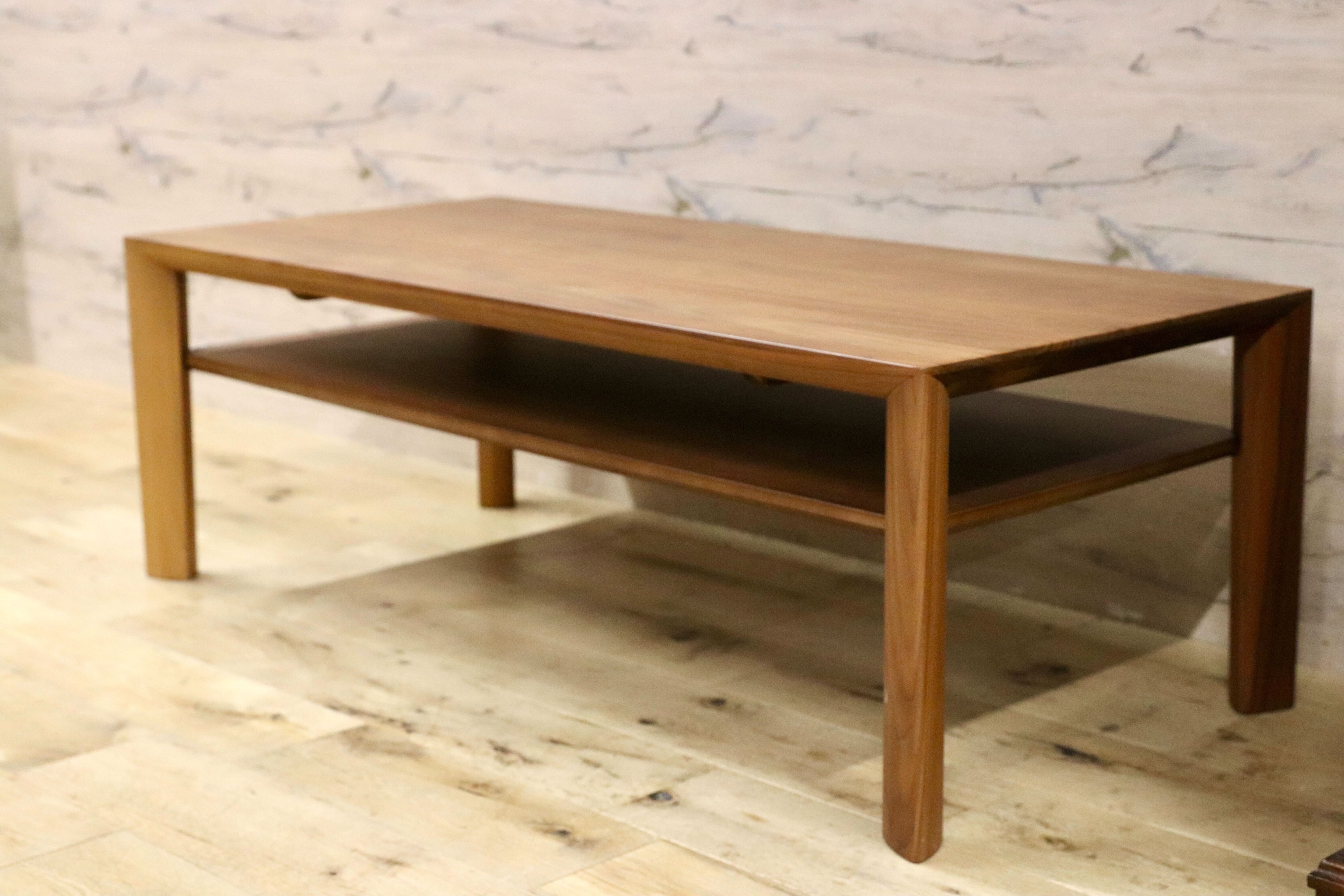 GMIK852○karimoku / カリモク TU4285 ウォールナット リビングテーブル センターテーブル コーヒーテーブル 応接机 北欧モダン 約15万