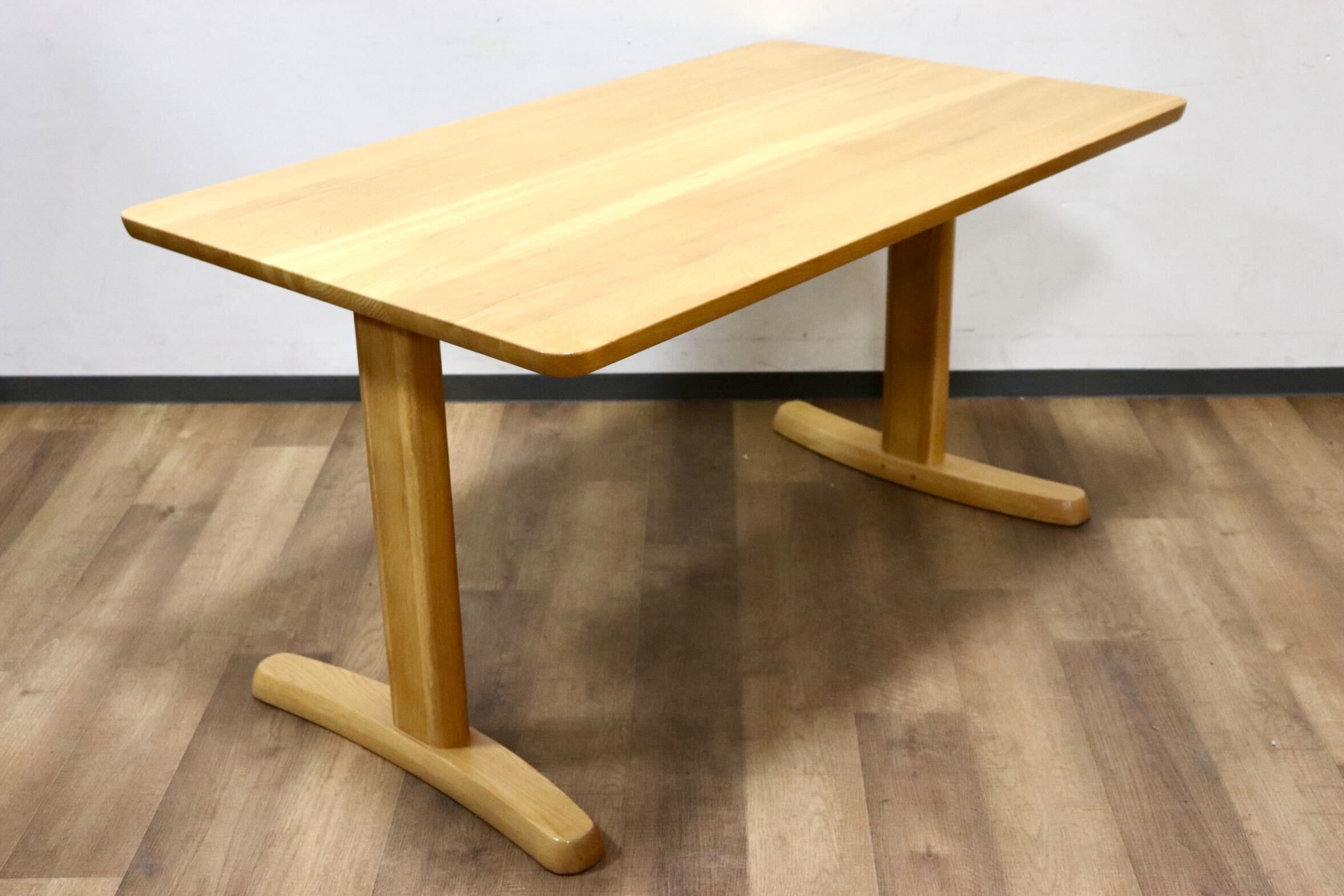 GMHS331○イバタインテリア / ibata ダイニングテーブル 食卓テーブル 作業台 無垢 オーク材 シンプル ナチュラル 北欧スタイル 飛騨家具