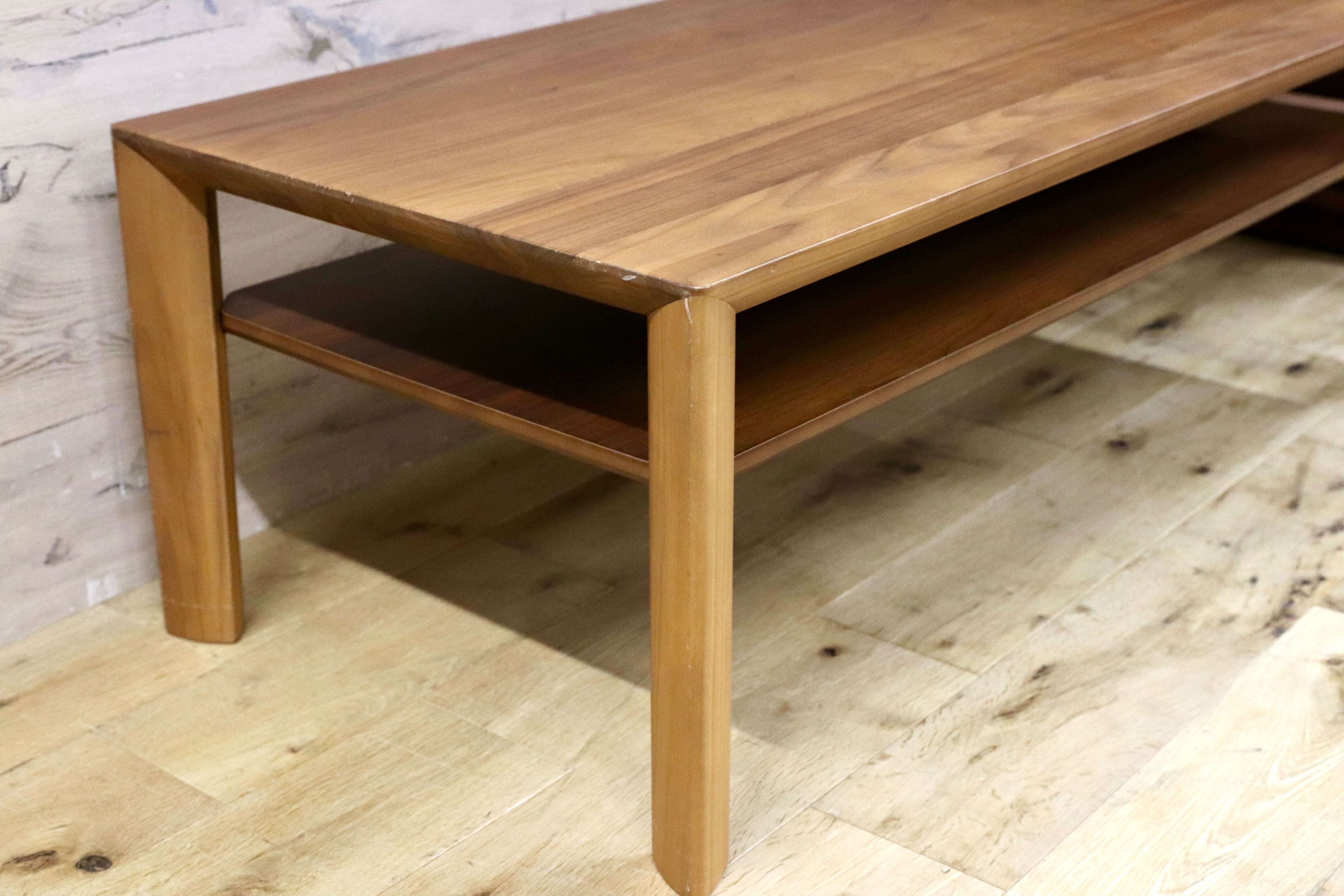 GMIK852○karimoku / カリモク TU4285 ウォールナット リビングテーブル センターテーブル コーヒーテーブル 応接机 北欧モダン 約15万