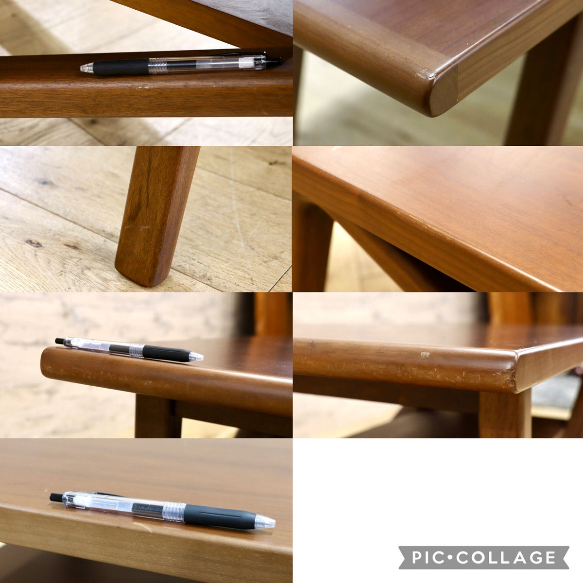 GMJK477◯ASAHI / アサヒ AT-313 リビングテーブル センターテーブル ローテーブル ウォールナット材 クルミ材 北欧スタイル 約10万円