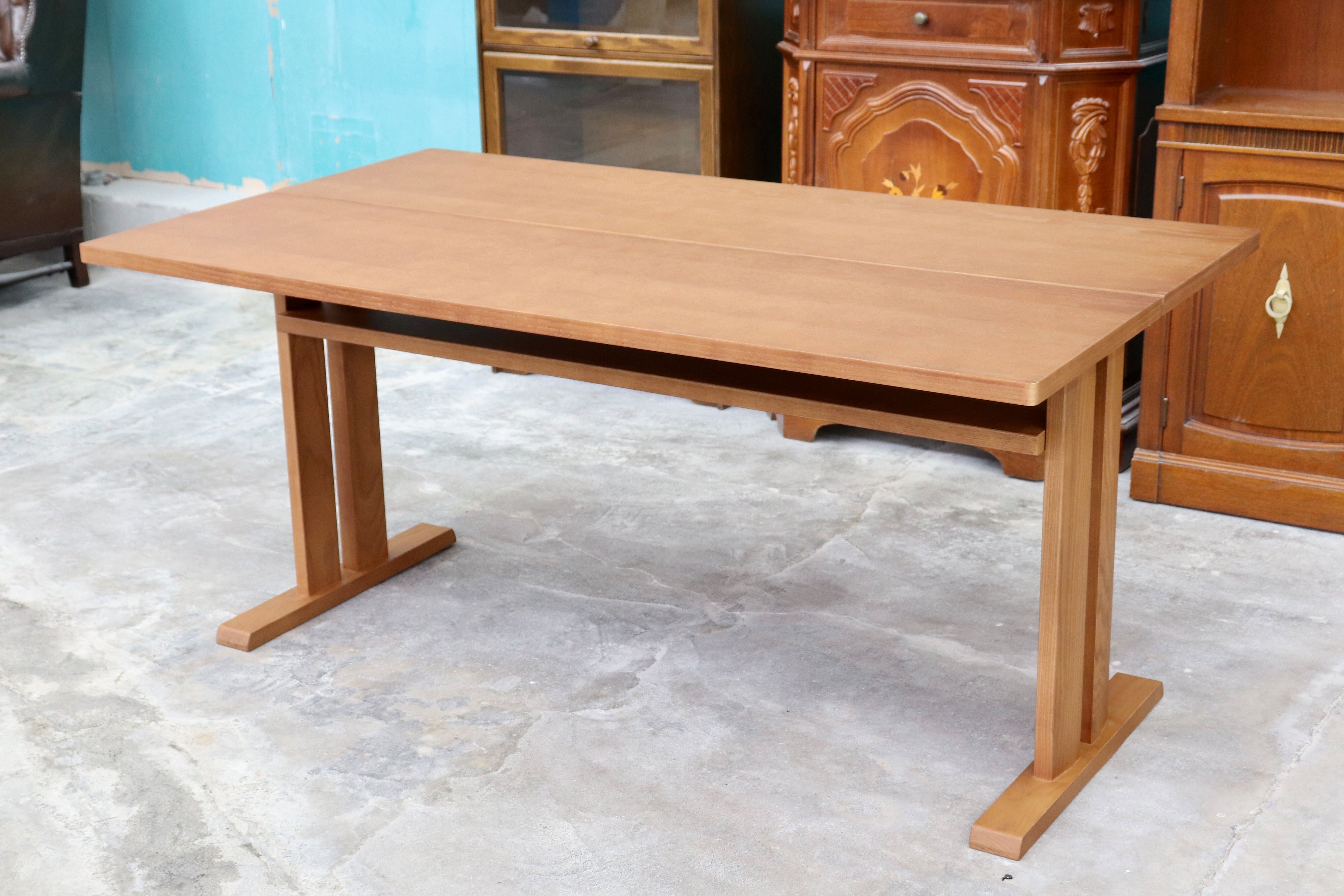 GMHK736○unico / ウニコ ATTA アッタ ダイニングテーブル 食卓テーブル 作業台 北欧スタイル アッシュ材 食卓机 定価約6.9万 展示品