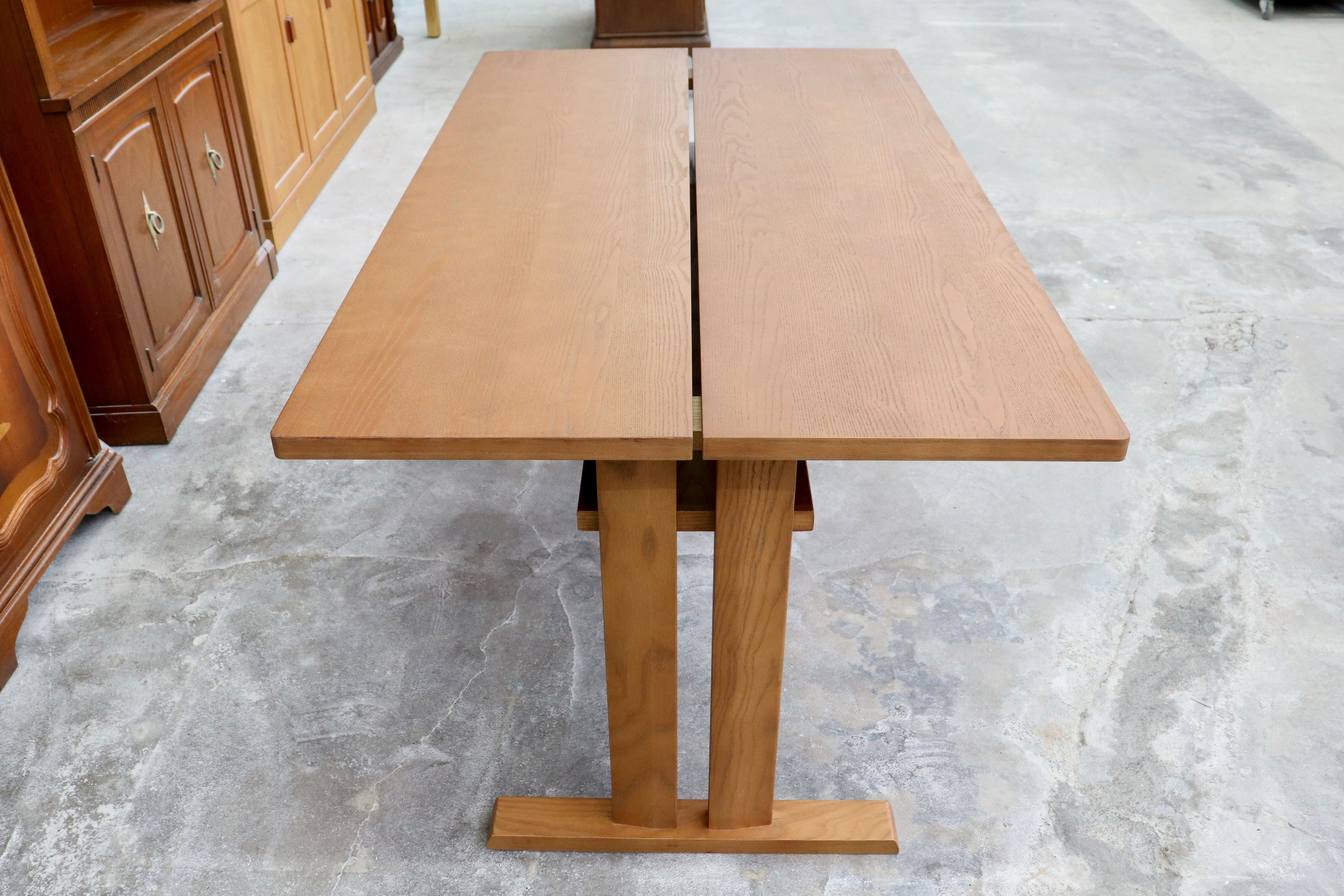 GMHK736○unico / ウニコ ATTA アッタ ダイニングテーブル 食卓テーブル 作業台 北欧スタイル アッシュ材 食卓机 定価約6.9万 展示品