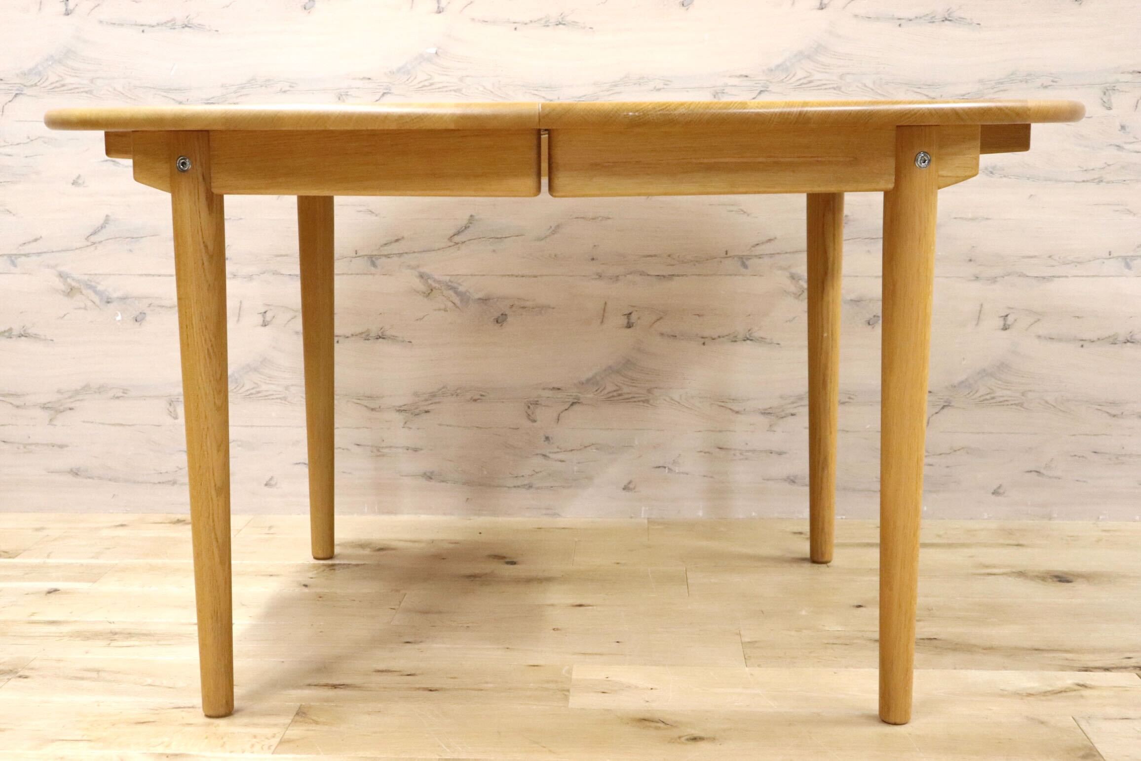 GMHO31○CARL HANSEN & SON / カールハンセンアンドサン ダイニングテーブル エクステンション式 伸長式 北欧ヴィンテージ 約41万 展示品