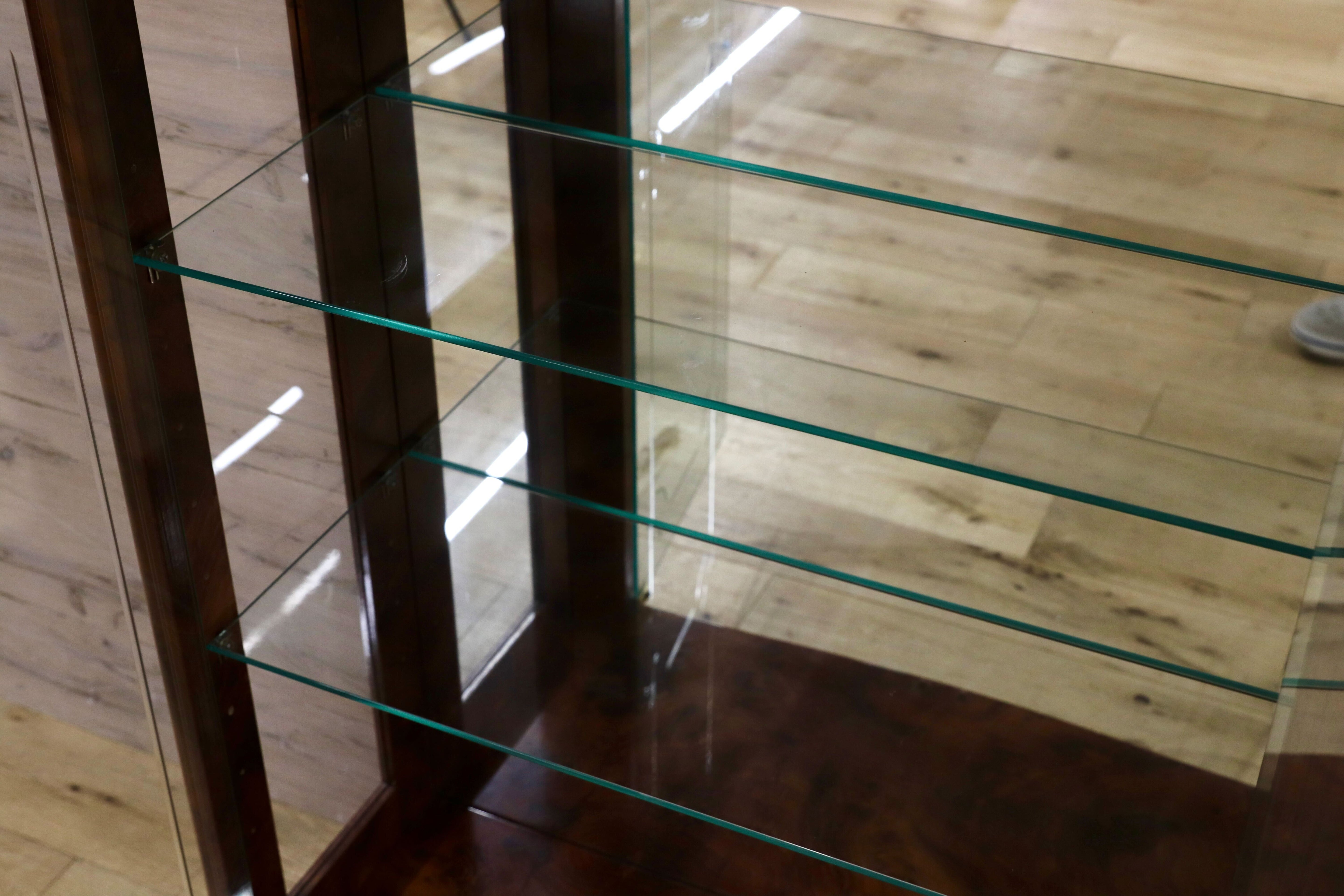 GMHK588○Saltarelli Amalfi / サルタレッリ アマルフィ キャビネット 飾り棚 イタリア ロココ 輸入家具 クラシック 定価17.8万