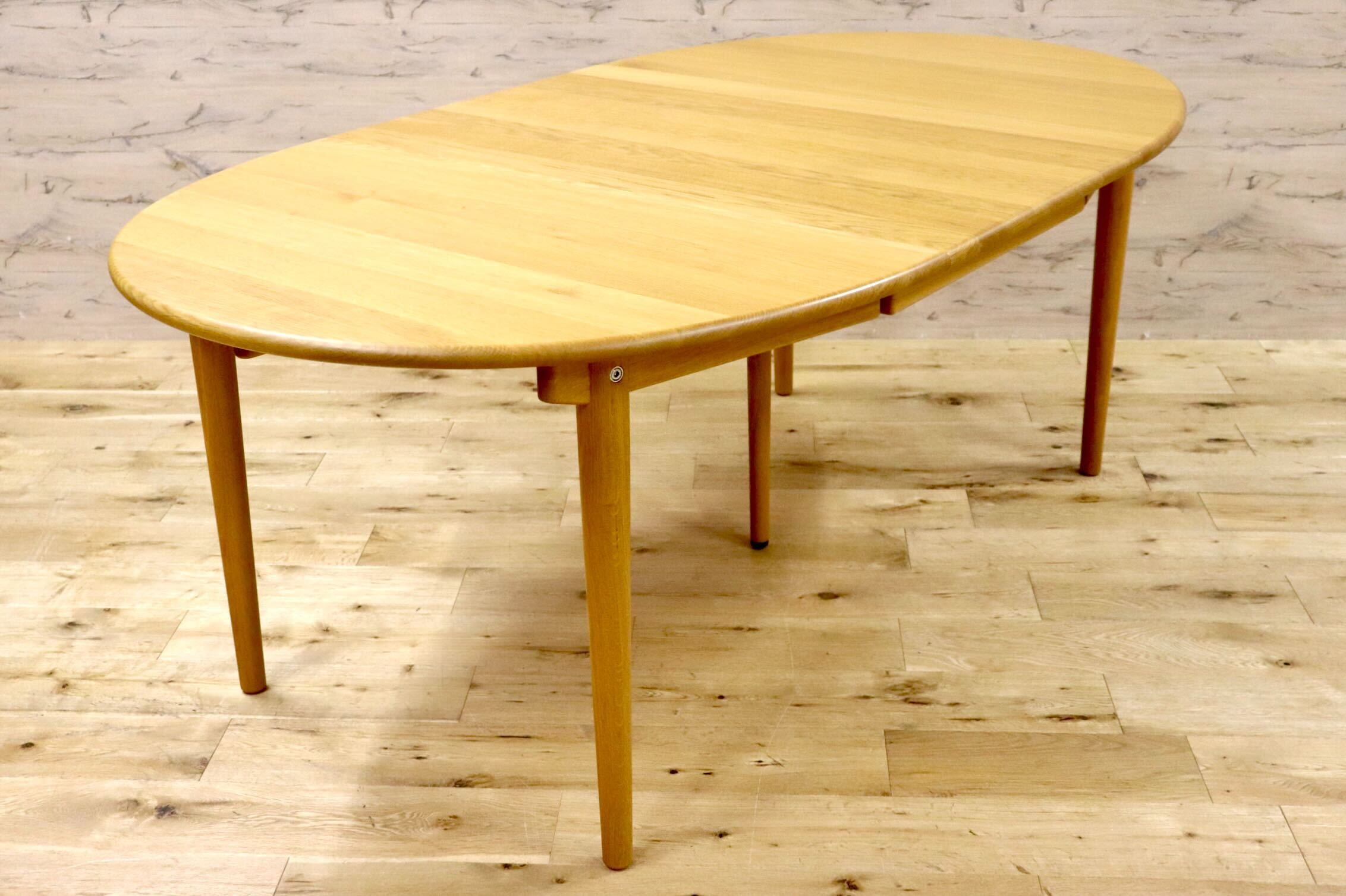 GMHO31○CARL HANSEN & SON / カールハンセンアンドサン ダイニングテーブル エクステンション式 伸長式 北欧ヴィンテージ 約41万 展示品