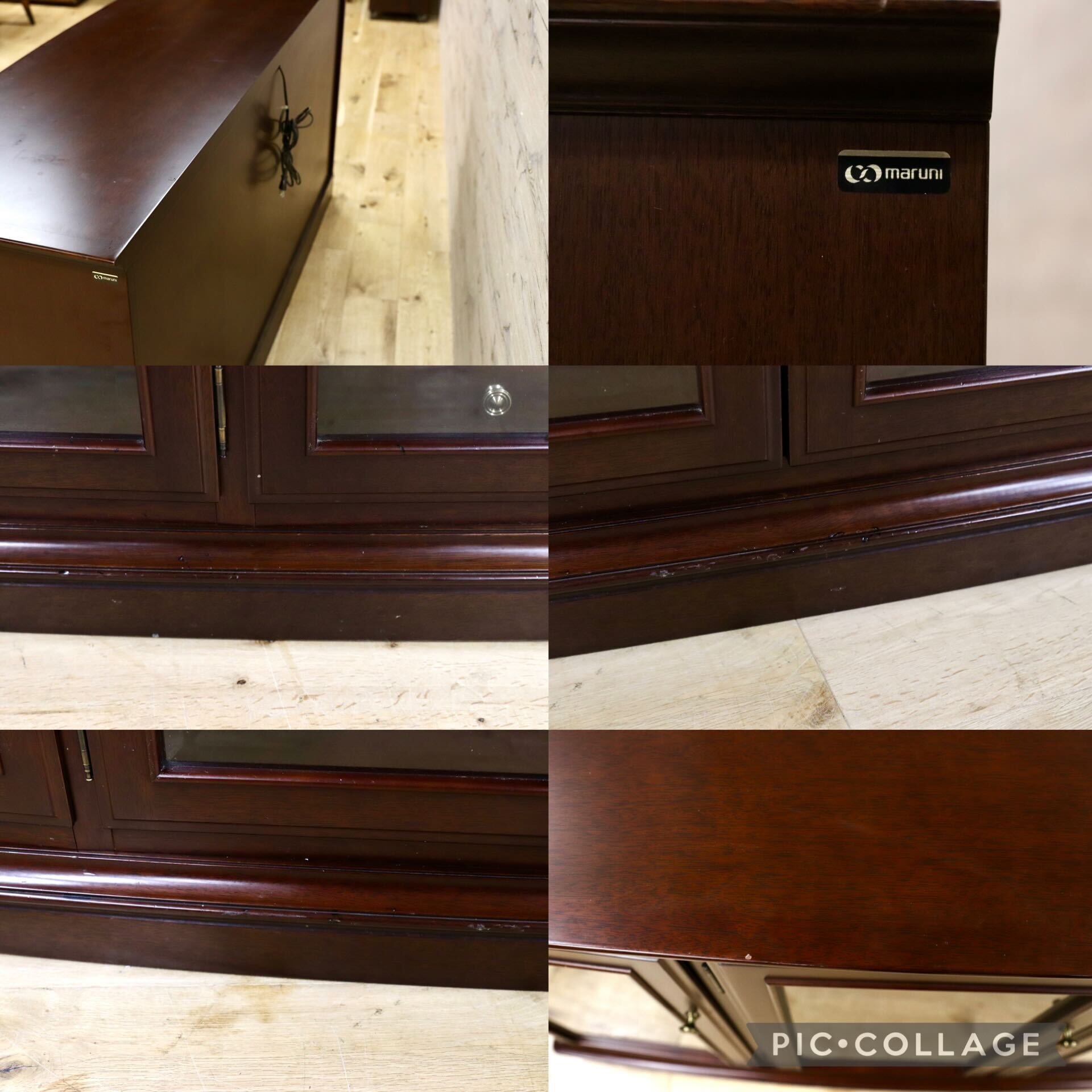 GMIK420○maruni / マルニ サイドボード リビングボード 収納家具 クラシック 国産家具 アンティーク調