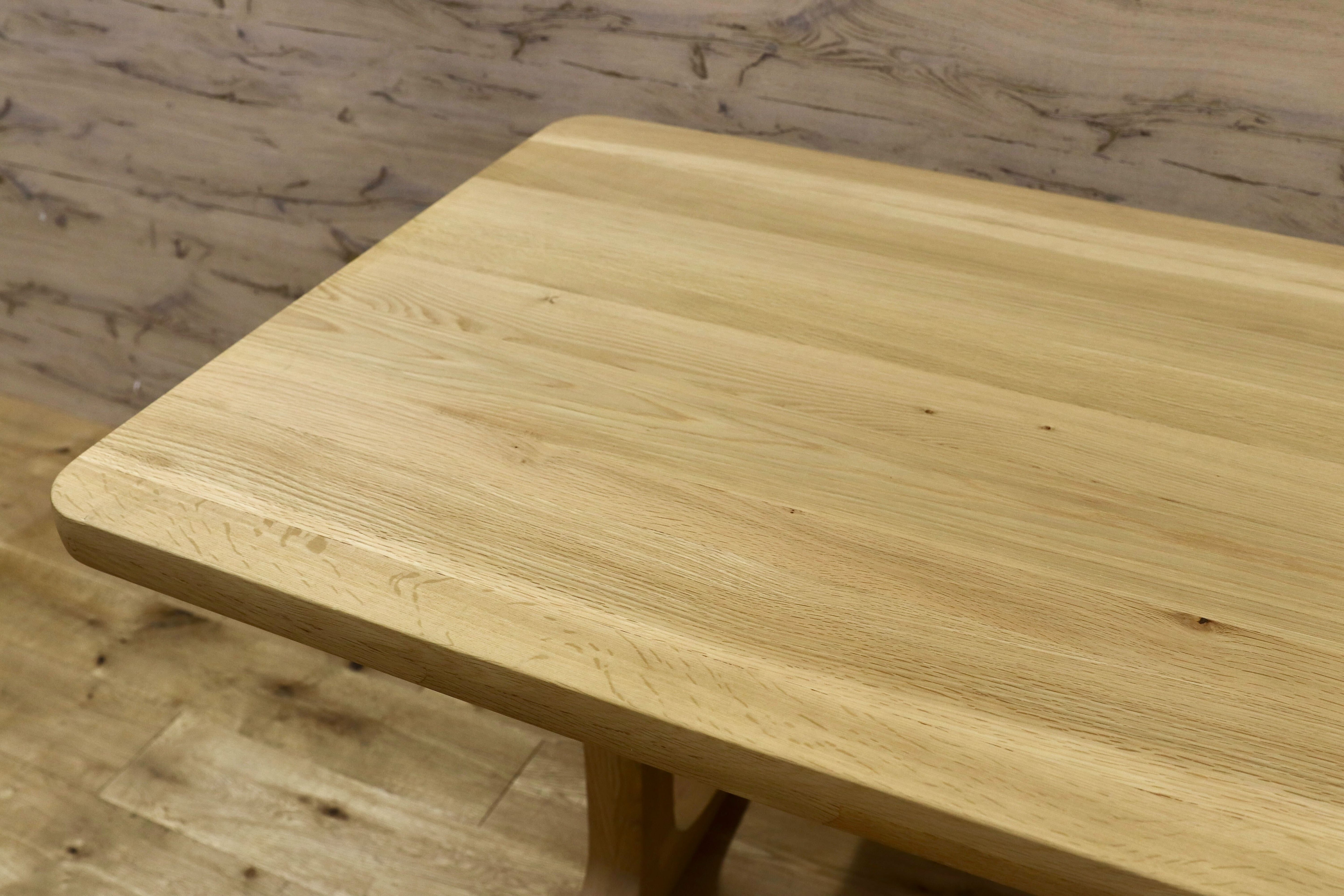 GMHF48○karimoku / カリモク オーク ダイニングテーブル 食卓テーブル ナチュラル 北欧スタイル 定価20.4万 モデルルーム展示品