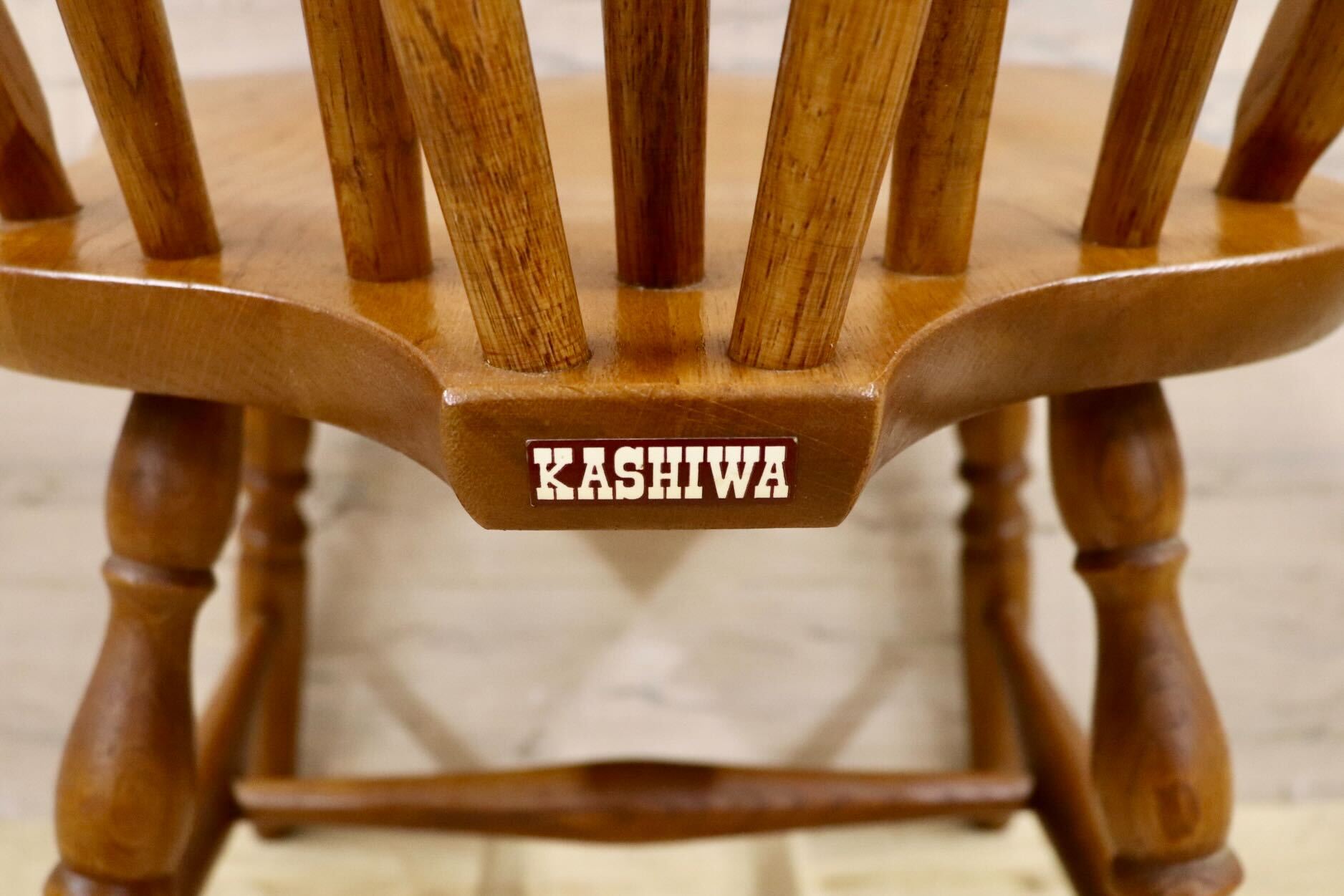 GMHS563E○柏木工 / KASHIWA ダイニングチェア アームレスチェア 椅子 飛騨家具 レトロ カントリー ナチュラル 木製 アンティーク