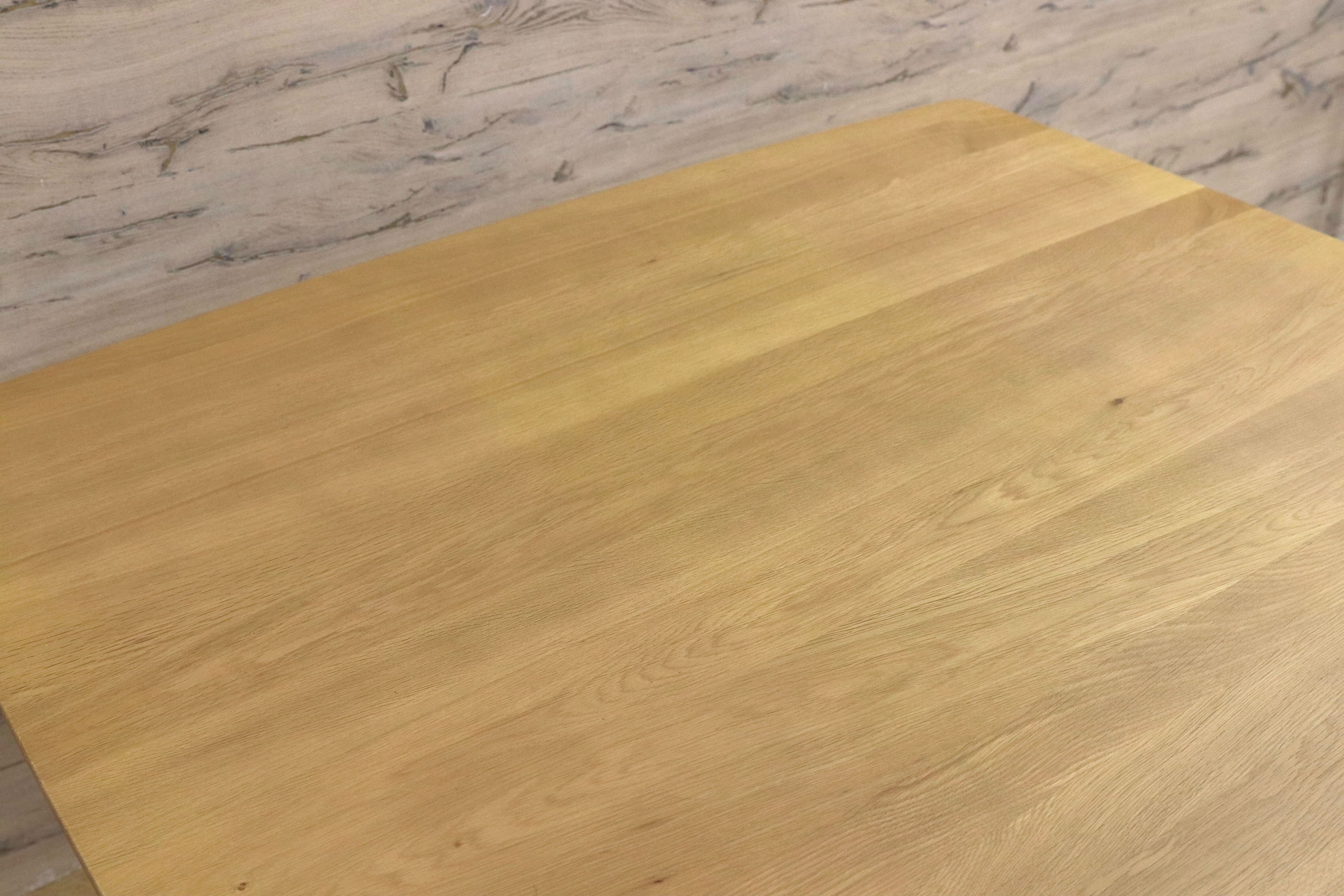 GMHK682○浜本工芸 / HAMAMOTO オーク無垢 ダイニングテーブル 食卓テーブル 少し低め 国産家具 約18.8万 モデルルーム展示品