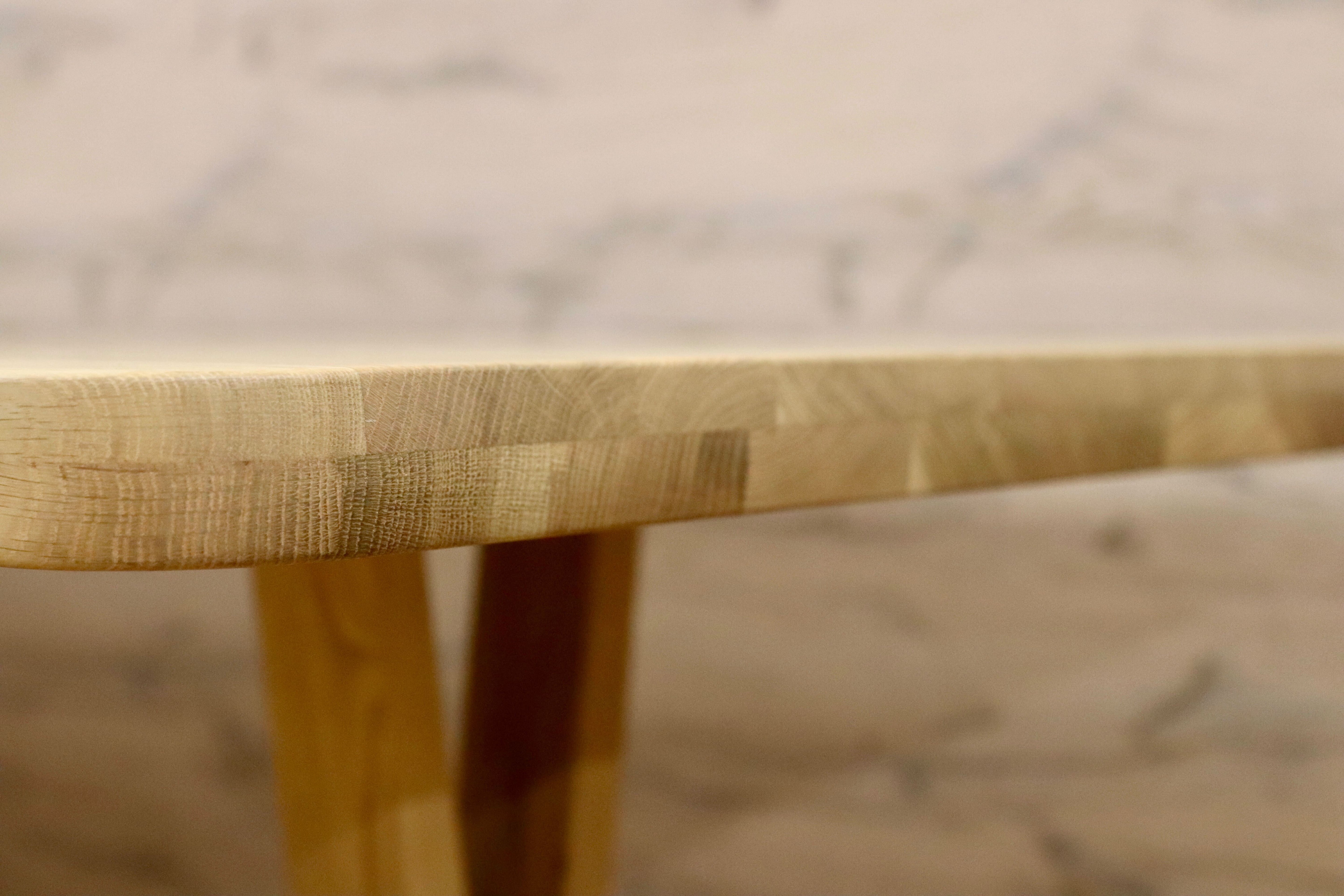 GMHF48○karimoku / カリモク オーク ダイニングテーブル 食卓テーブル ナチュラル 北欧スタイル 定価20.4万 モデルルーム展示品