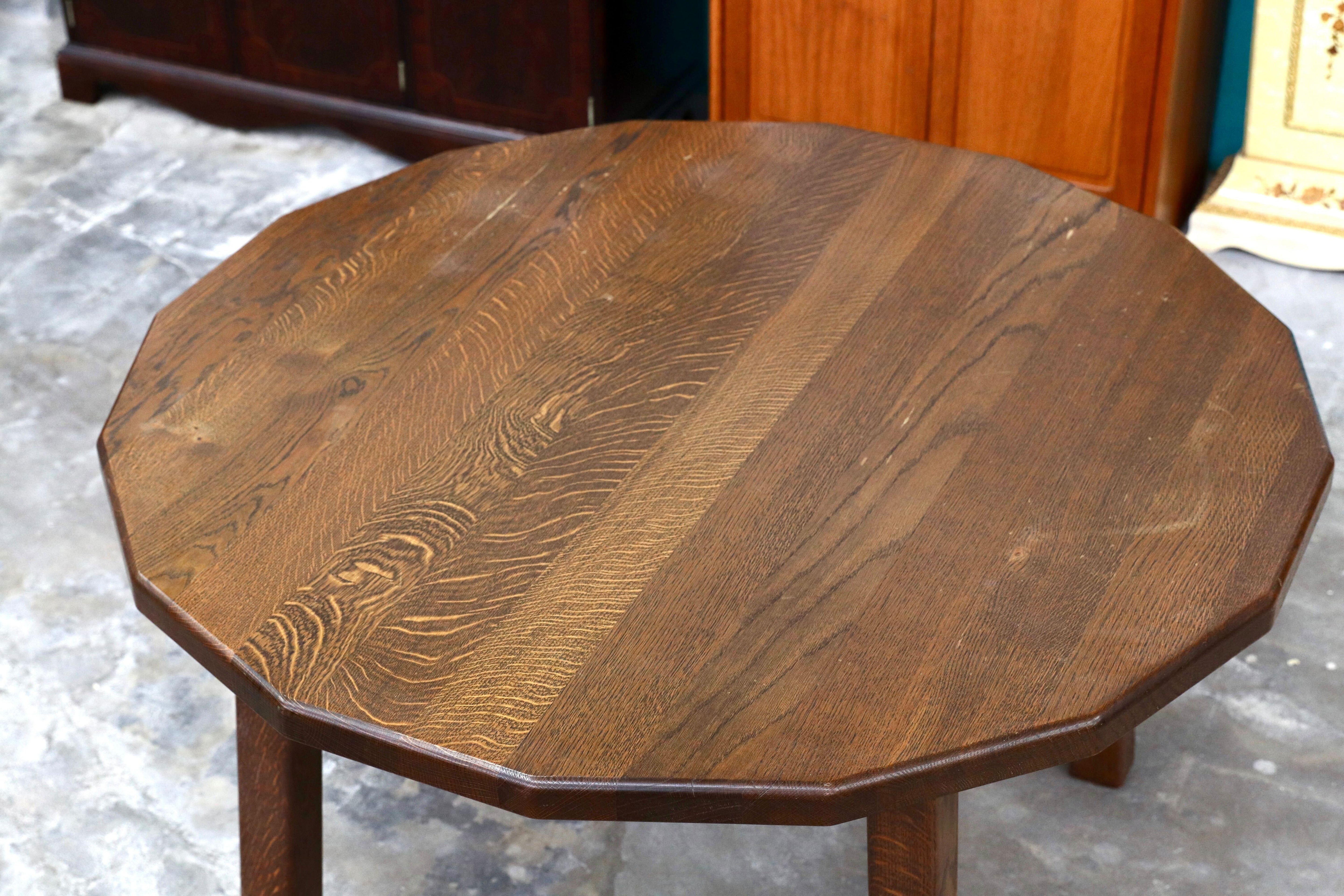 GMIK415○オランダ ダッチカントリー ネザーランズ ダイニングテーブル 食卓テーブル オーク無垢材 ヴィンテージ アンティーク 店舗什器