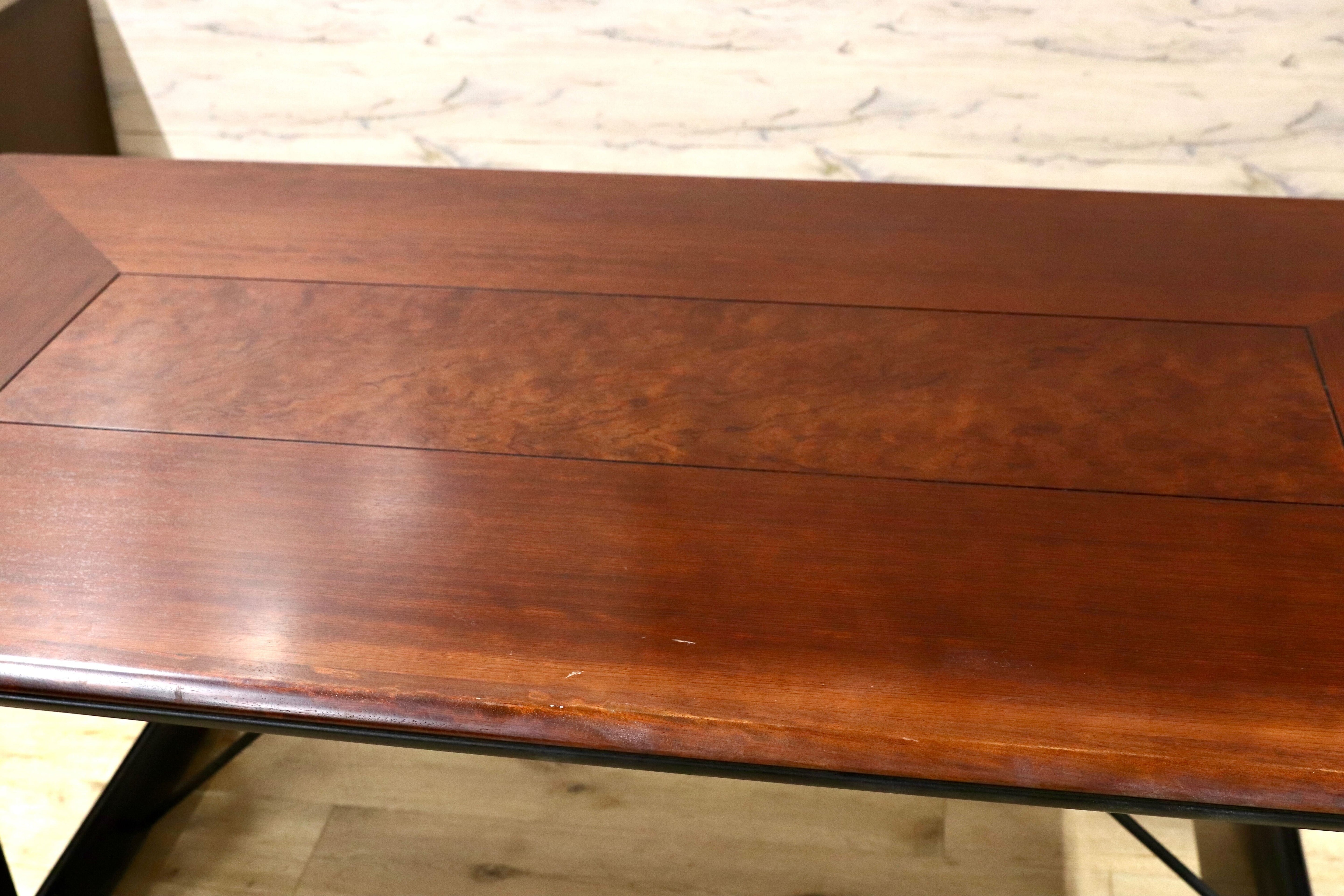 GMIK37○karimoku / カリモク VIVENTE ビベンテ ヴィンテージ ダイニングテーブル 食卓テーブル 花梨材 アンティーク 机 稀少