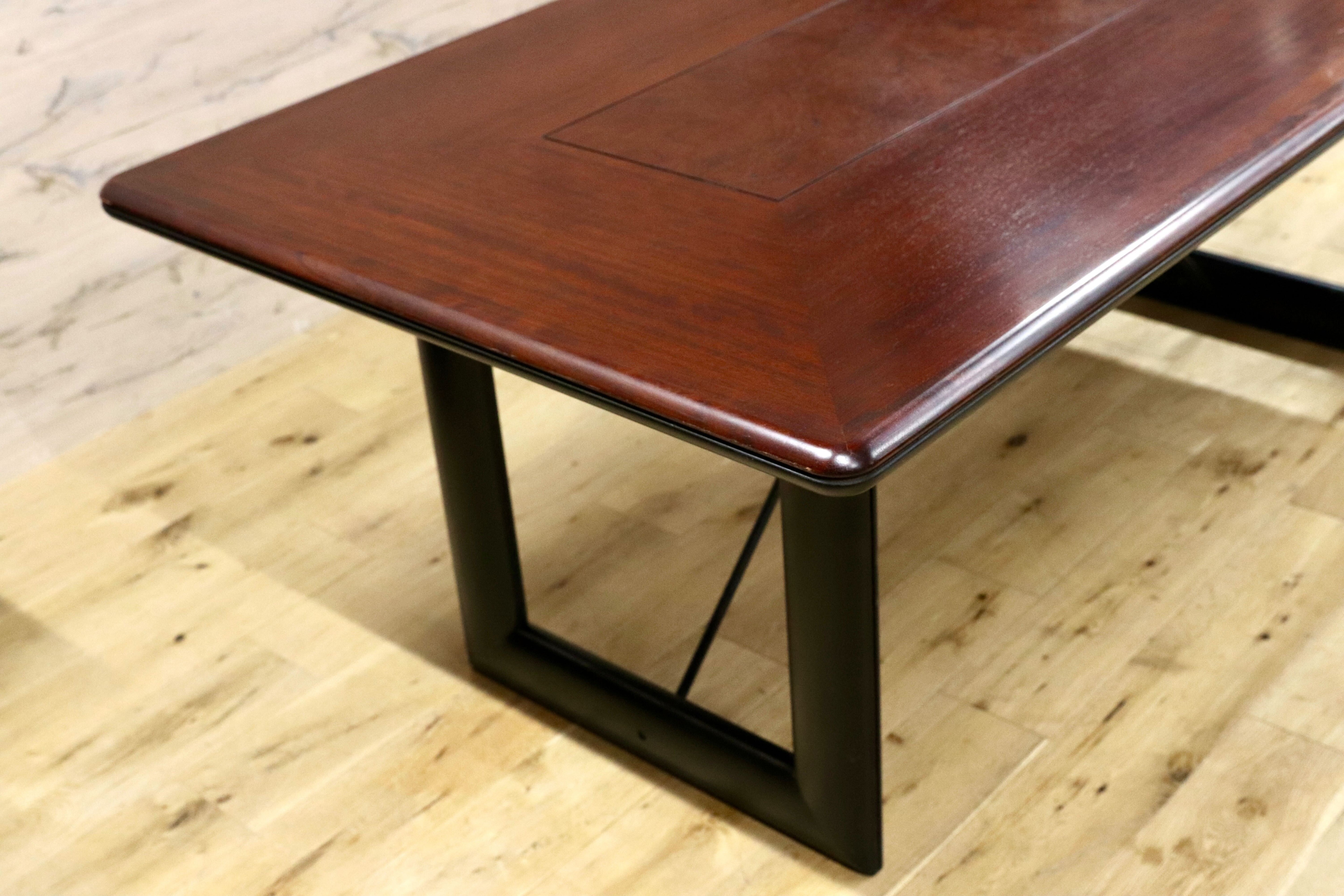 GMIK37○karimoku / カリモク VIVENTE ビベンテ ヴィンテージ ダイニングテーブル 食卓テーブル 花梨材 アンティーク 机 稀少