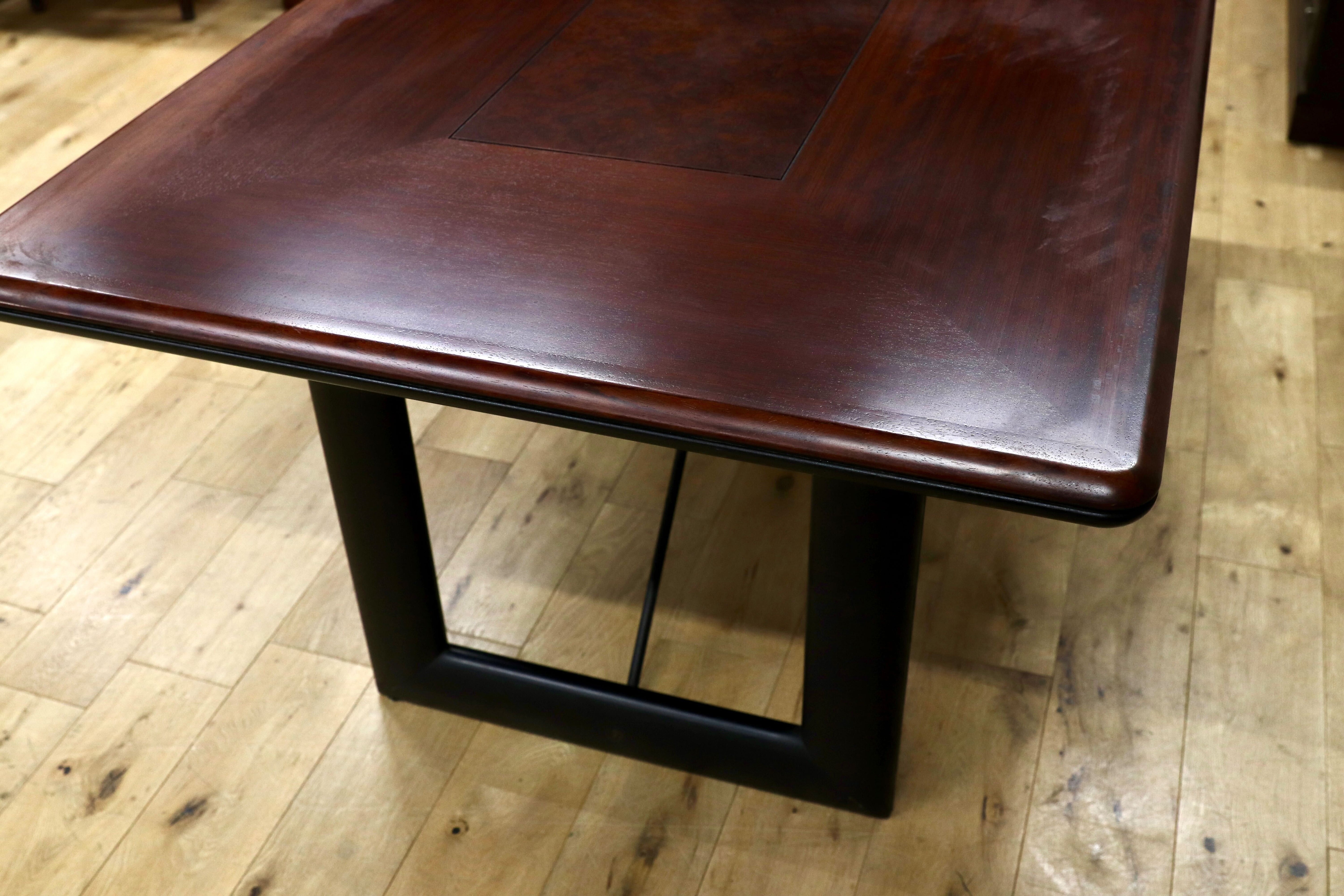 GMIK37○karimoku / カリモク VIVENTE ビベンテ ヴィンテージ ダイニングテーブル 食卓テーブル 花梨材 アンティーク 机 稀少