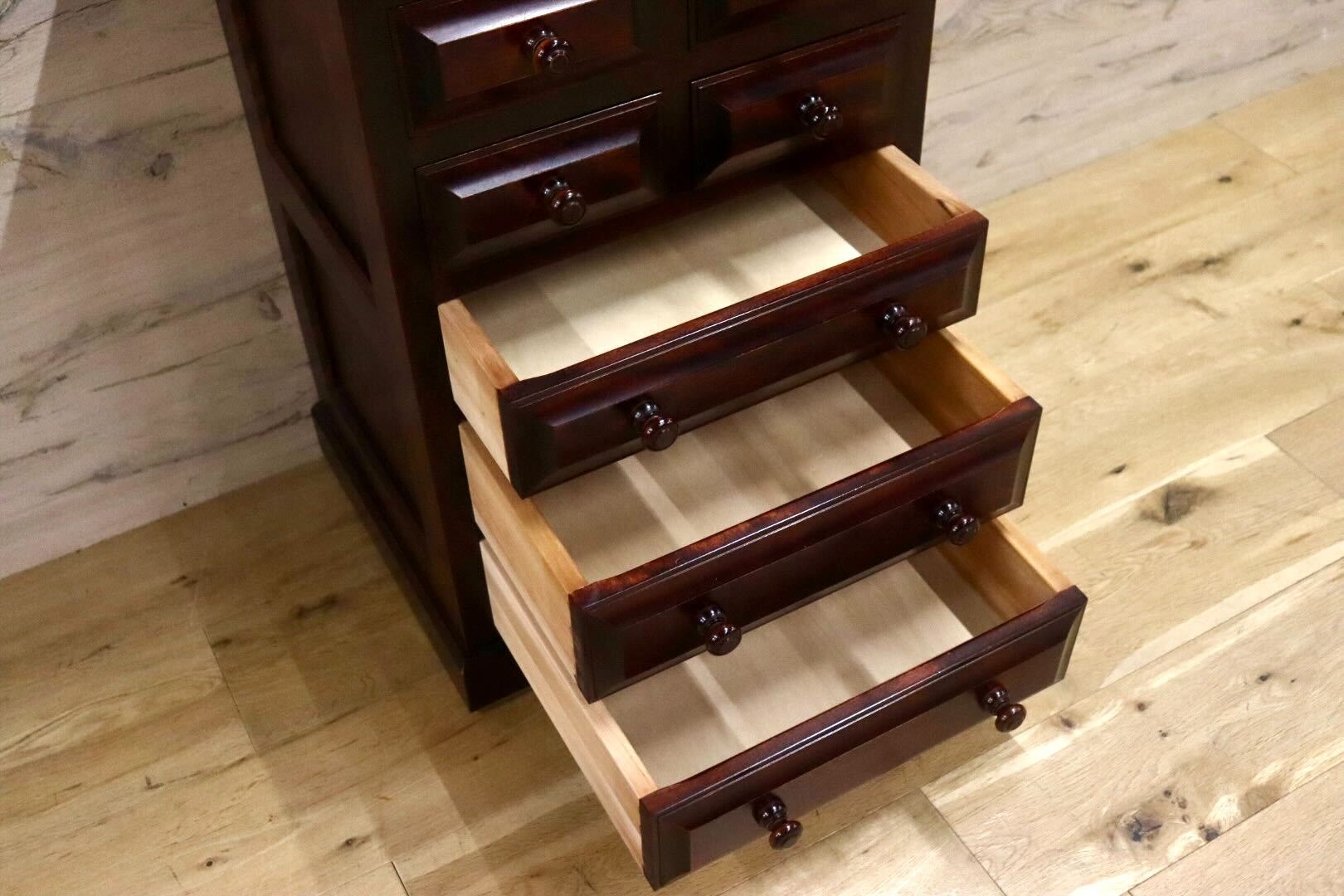 GMIH105○収納家具 整理箪笥 チェスト 和モダン 和室 和家具 引き出し 樺材 クラシック サイドチェスト 箪笥