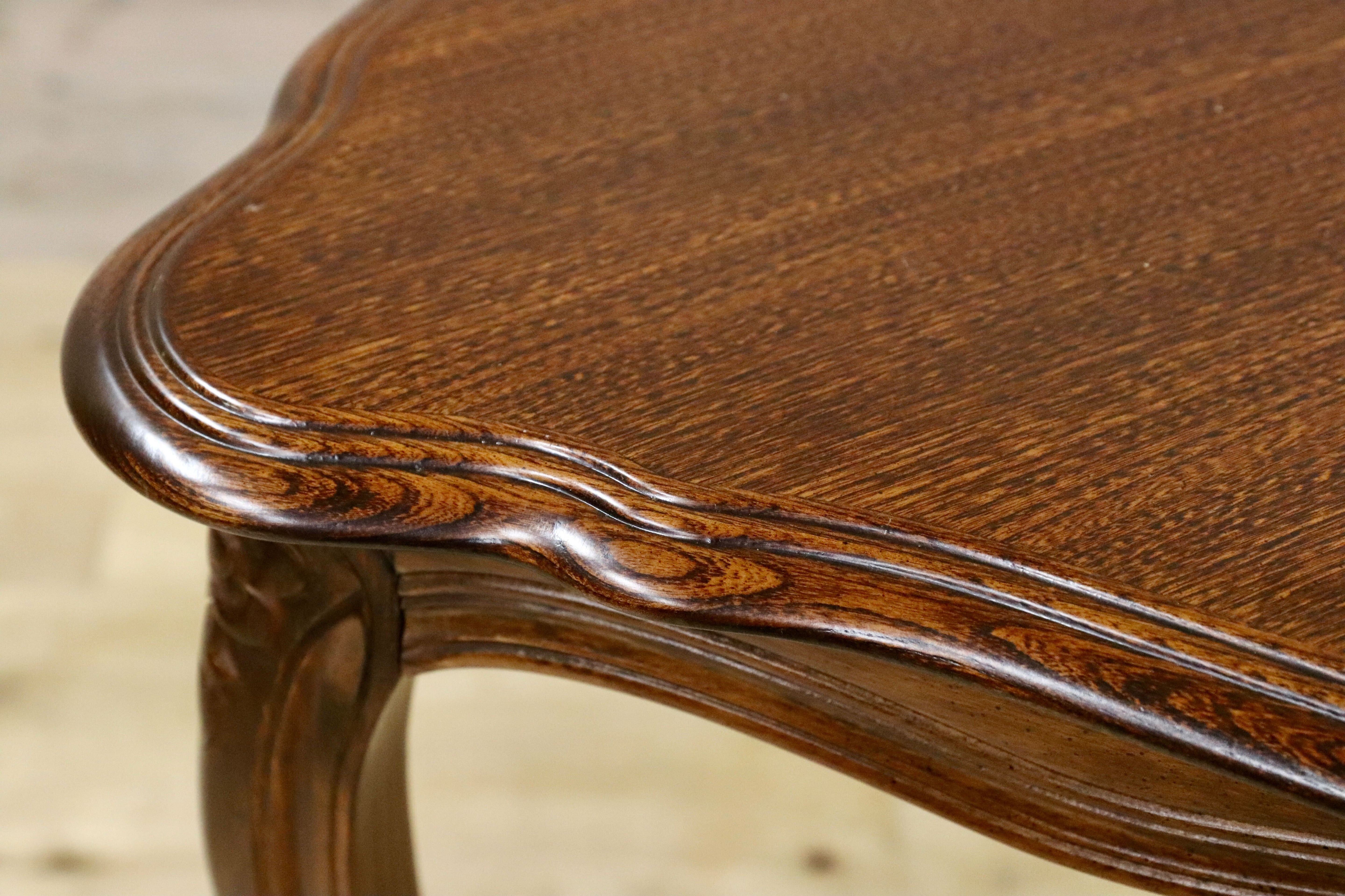 GMHK311○西洋 クラシック エレガント ダイニングテーブル 食卓テーブル 木製 アンティーク調 ロココ調