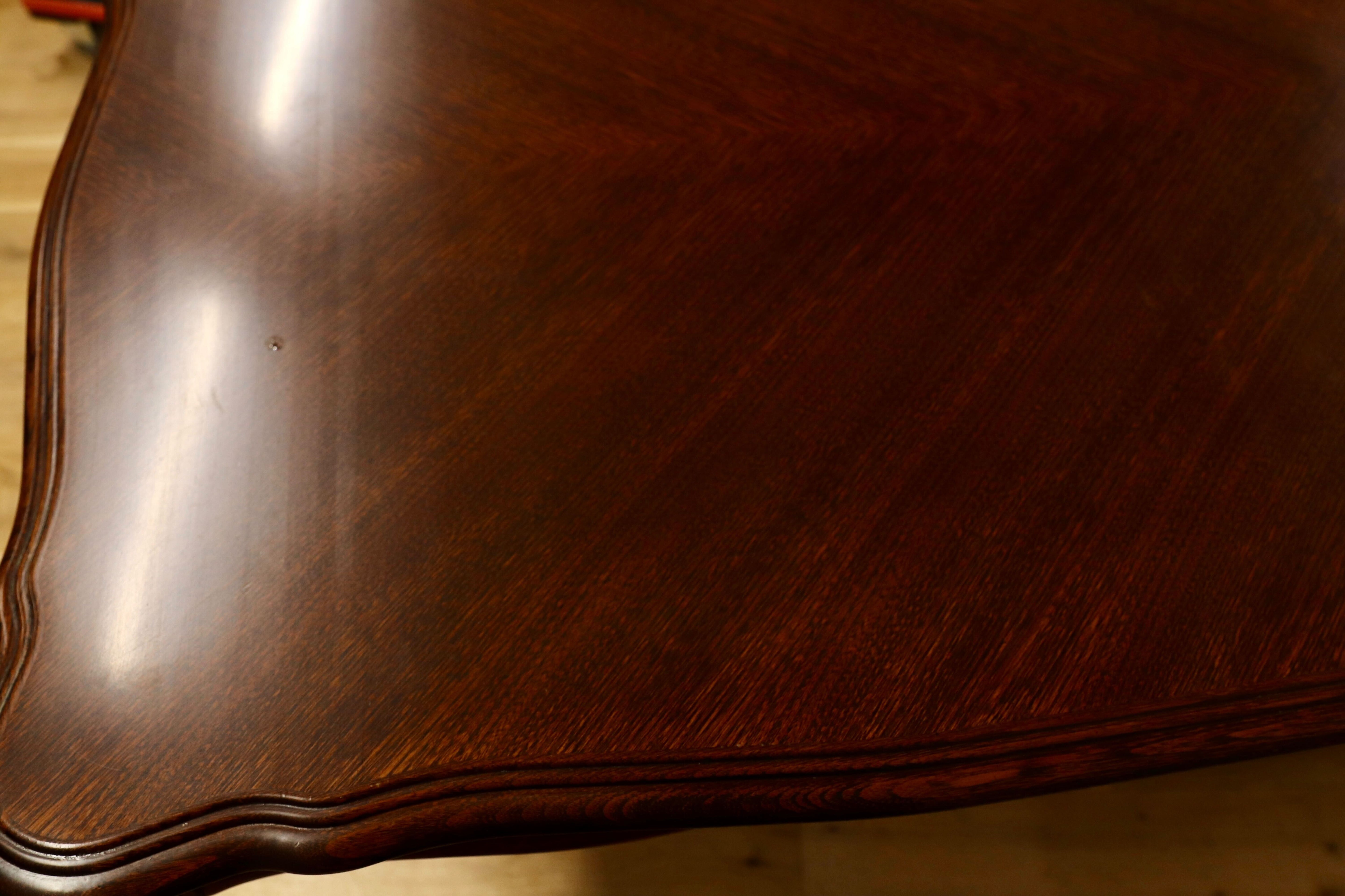 GMHK311○西洋 クラシック エレガント ダイニングテーブル 食卓テーブル 木製 アンティーク調 ロココ調