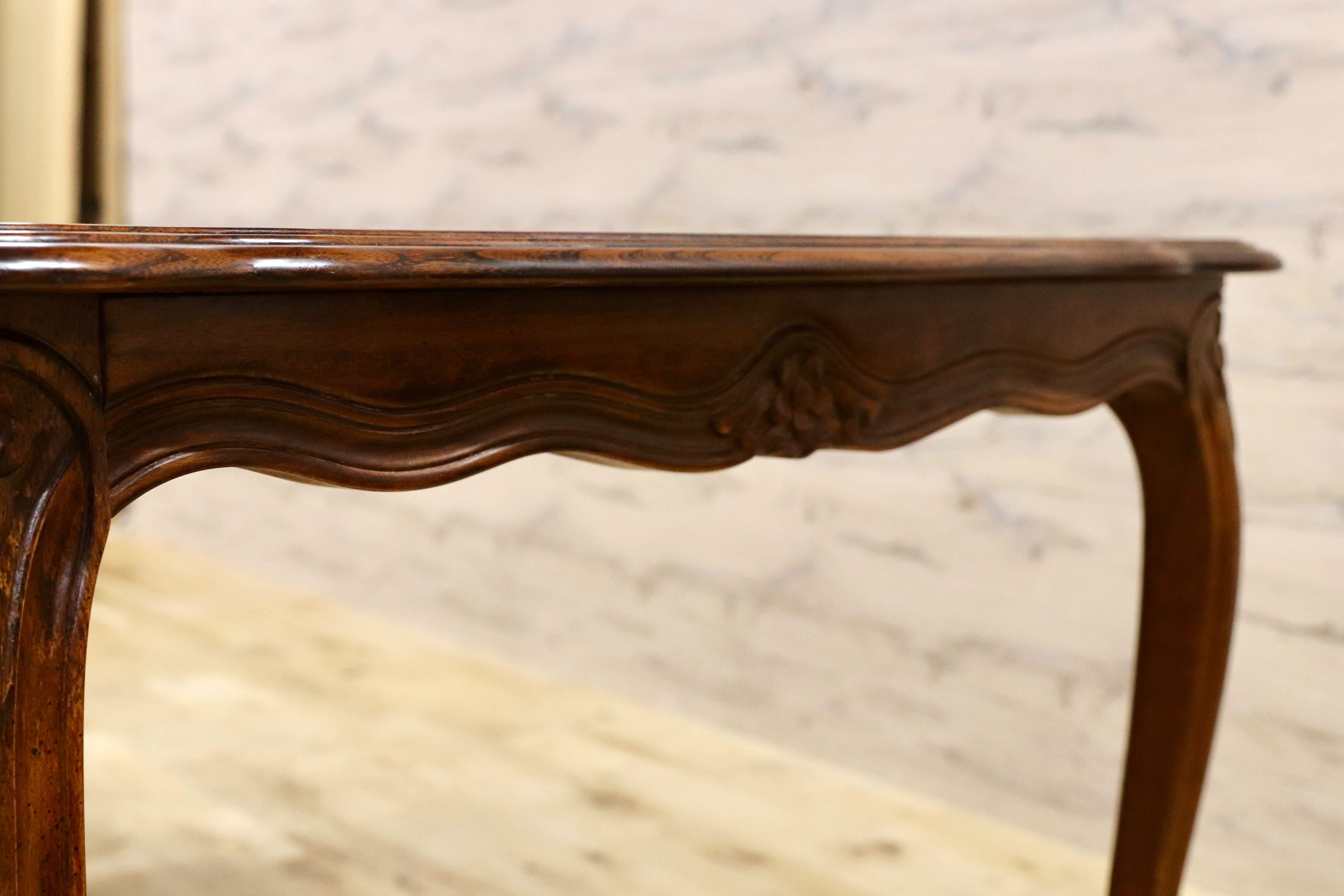 GMHK311○西洋 クラシック エレガント ダイニングテーブル 食卓テーブル 木製 アンティーク調 ロココ調