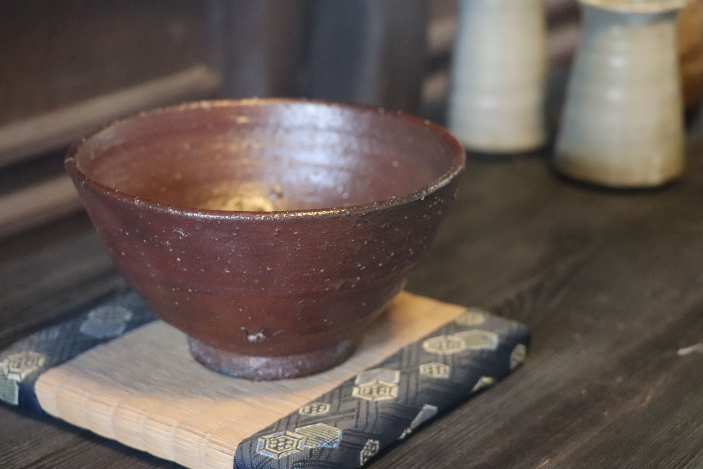 GMJI11◯市野悟窯 市野哲次 丹波焼 茶碗 陶器 現代陶芸 丹波篠山 作家物