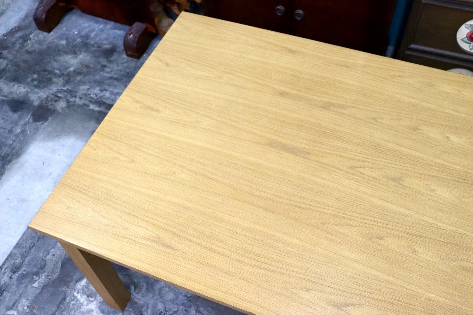 GMJH212◯北欧スタイル ダイニングテーブル 食卓テーブル 作業台 オーク材 ナチュラル シンプル モダン 机