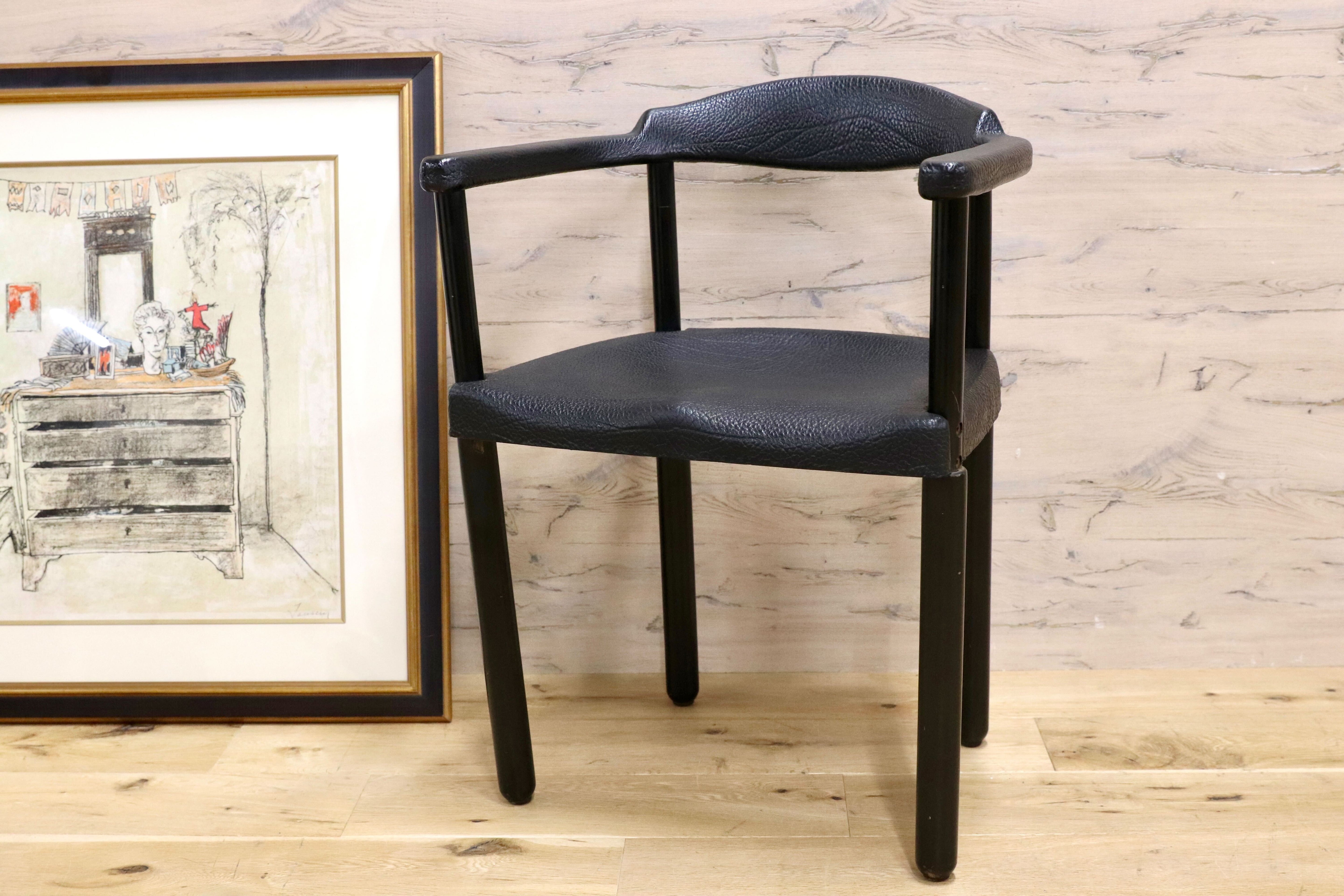 GMGK465B○レオナルド アームチェア ブラック スイス デザイナーズ家具 チェア 椅子 INTER-DECOR取扱い 検)Cassina Strassle Collection