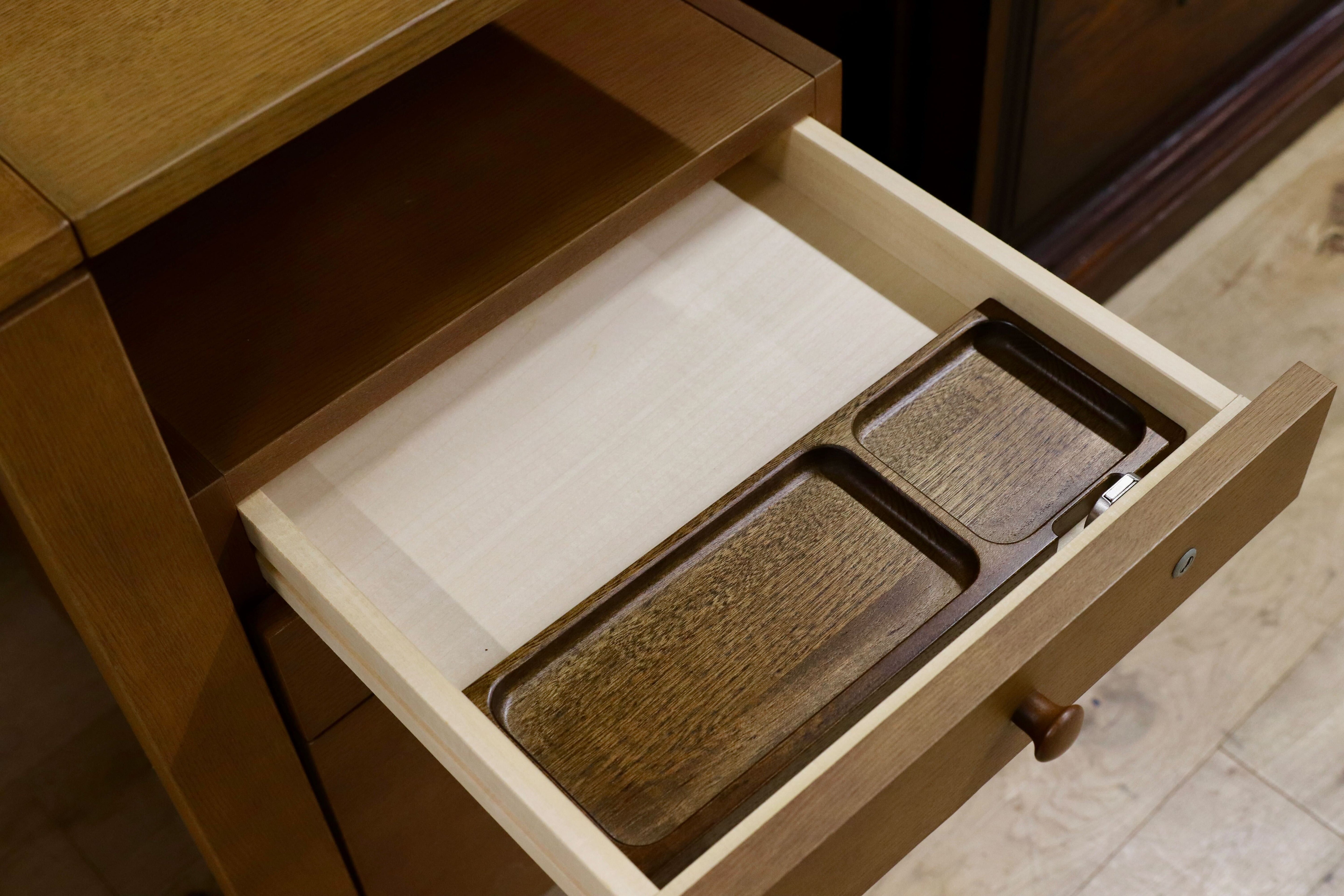 GMIK855○karimoku / カリモク 学習机 勉強机 ブラウン 作業台 パソコンデスク 国産家具 デスク&ワゴン SS3438MH