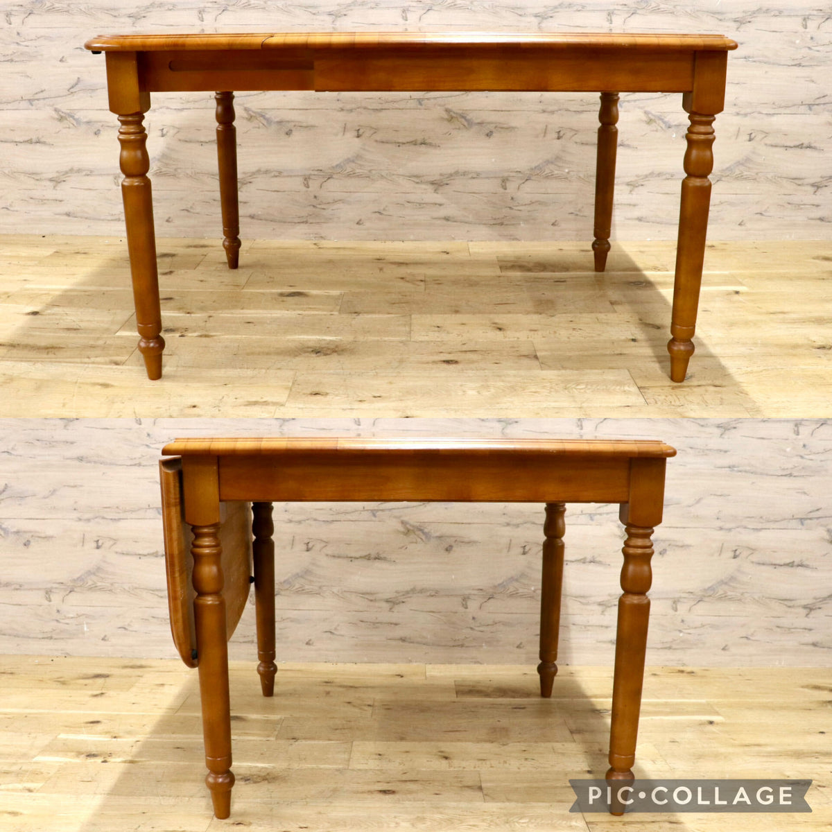 GMIK376◯karimoku / カリモク エクステンションテーブル ダイニングテーブル 食卓テーブル 作業台 ナチュラル クラシック 国産家具