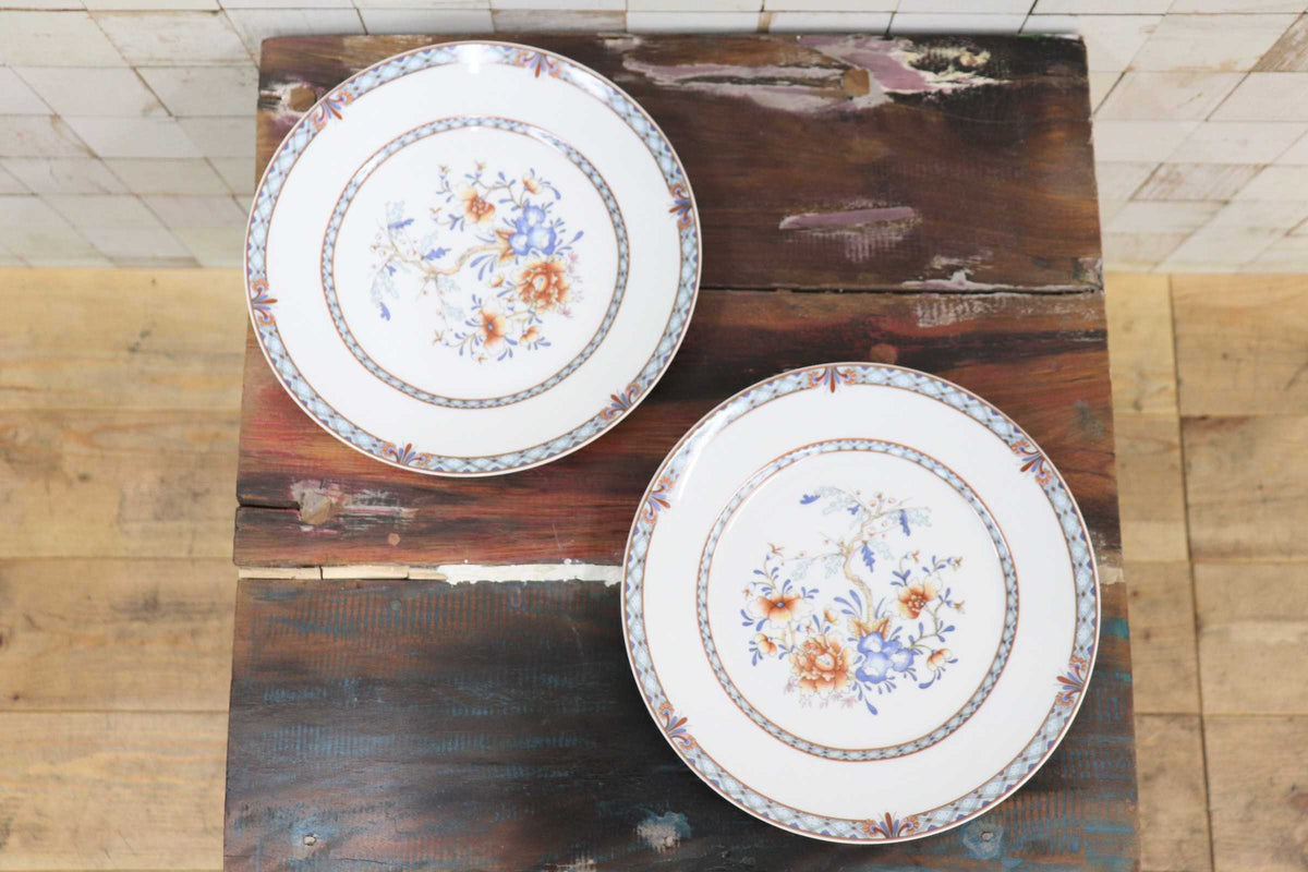 GMJO137F◯G. Labesse / G. ラベッセ リモージュ磁器 ディナープレート 大皿 皿 6枚セット 高級洋食器 フランス アンティーク 希少 美品