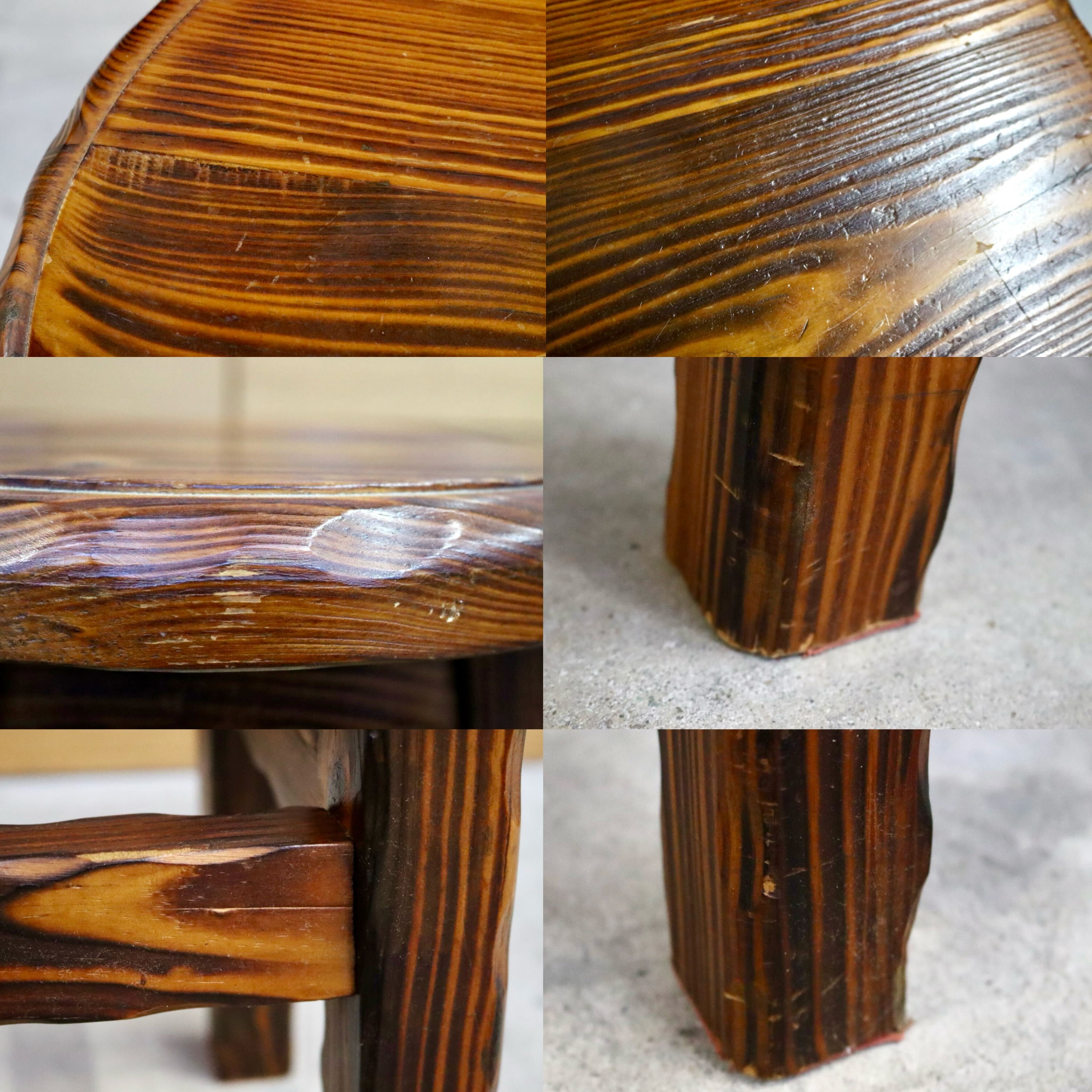 GMIS400A○スツール ハイチェア カウンターチェア 椅子 花台 木製 無垢材 キッチン カントリー ヴィンテージ