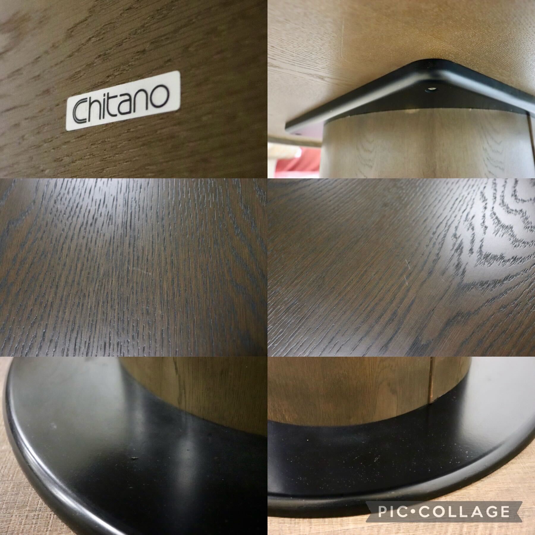 GMHK24○Chitano / チターノ ダイニングテーブル 食卓テーブル ラウンドテーブル 丸テーブル オーク材 カフェ カントリー モダン karimoku