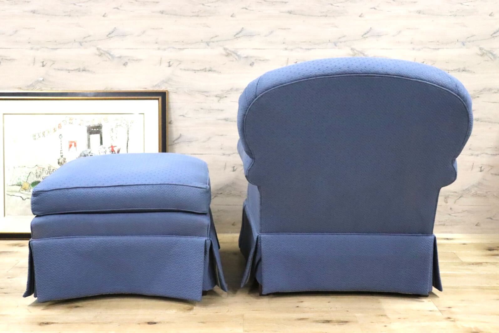 GMGF141○HICKORY CHAIR / ヒッコリーチェア 1人掛けソファ シングルソファ ファブリック IDC大塚家具 約35万 ショールーム展示品