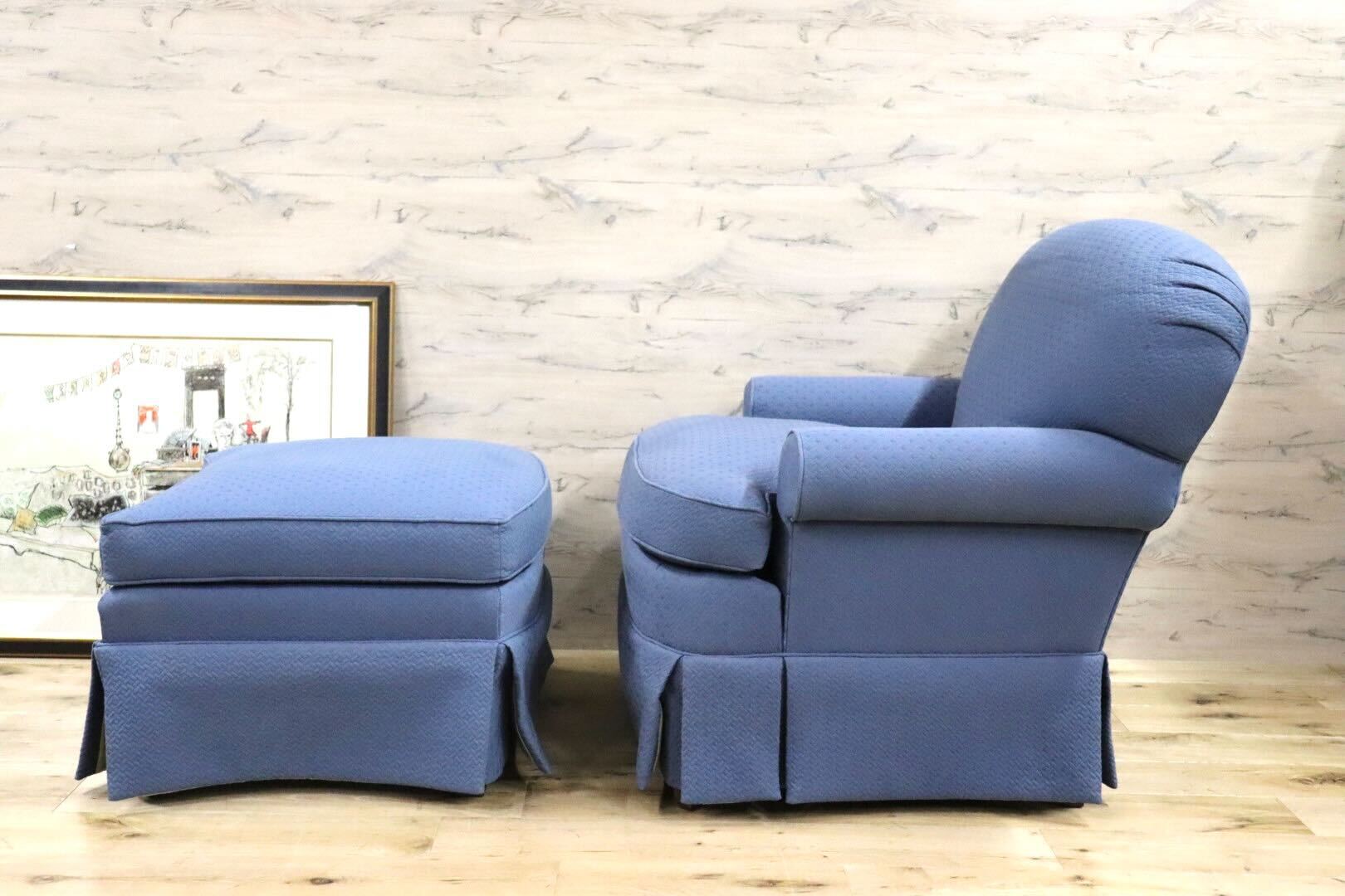 GMGF141○HICKORY CHAIR / ヒッコリーチェア 1人掛けソファ シングルソファ ファブリック IDC大塚家具 約35万 ショールーム展示品