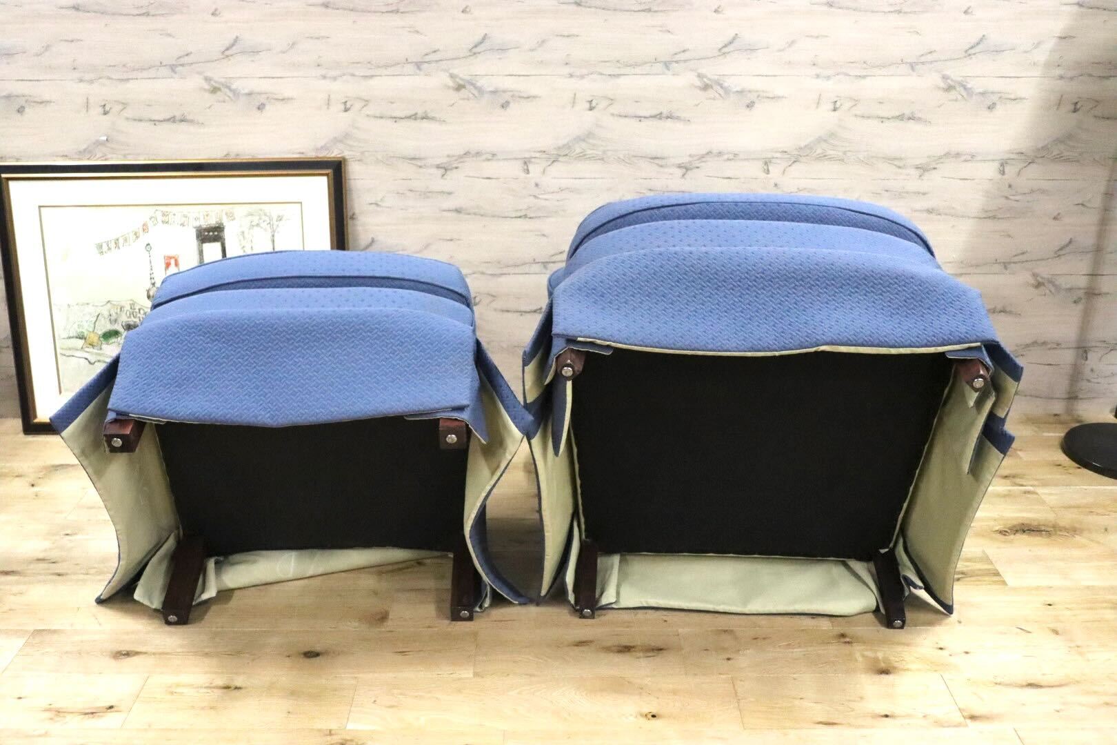 GMGF141○HICKORY CHAIR / ヒッコリーチェア 1人掛けソファ シングルソファ ファブリック IDC大塚家具 約35万 ショールーム展示品