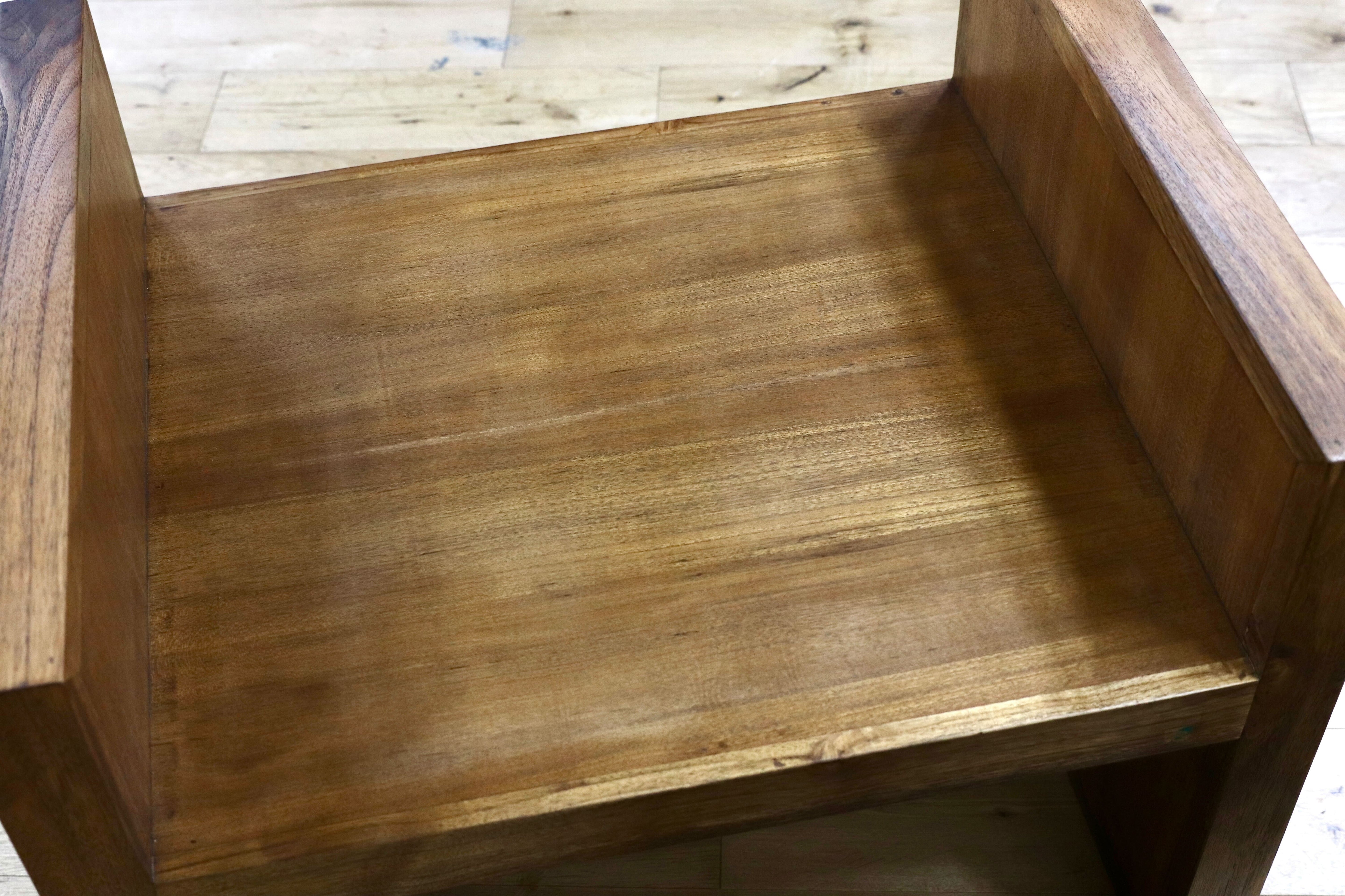 GMIK847F○CARIGGE MARKET / カリッジマーケット 本革シート サイドチェア ブラック スツール 椅子 アジアン 家具 展示品