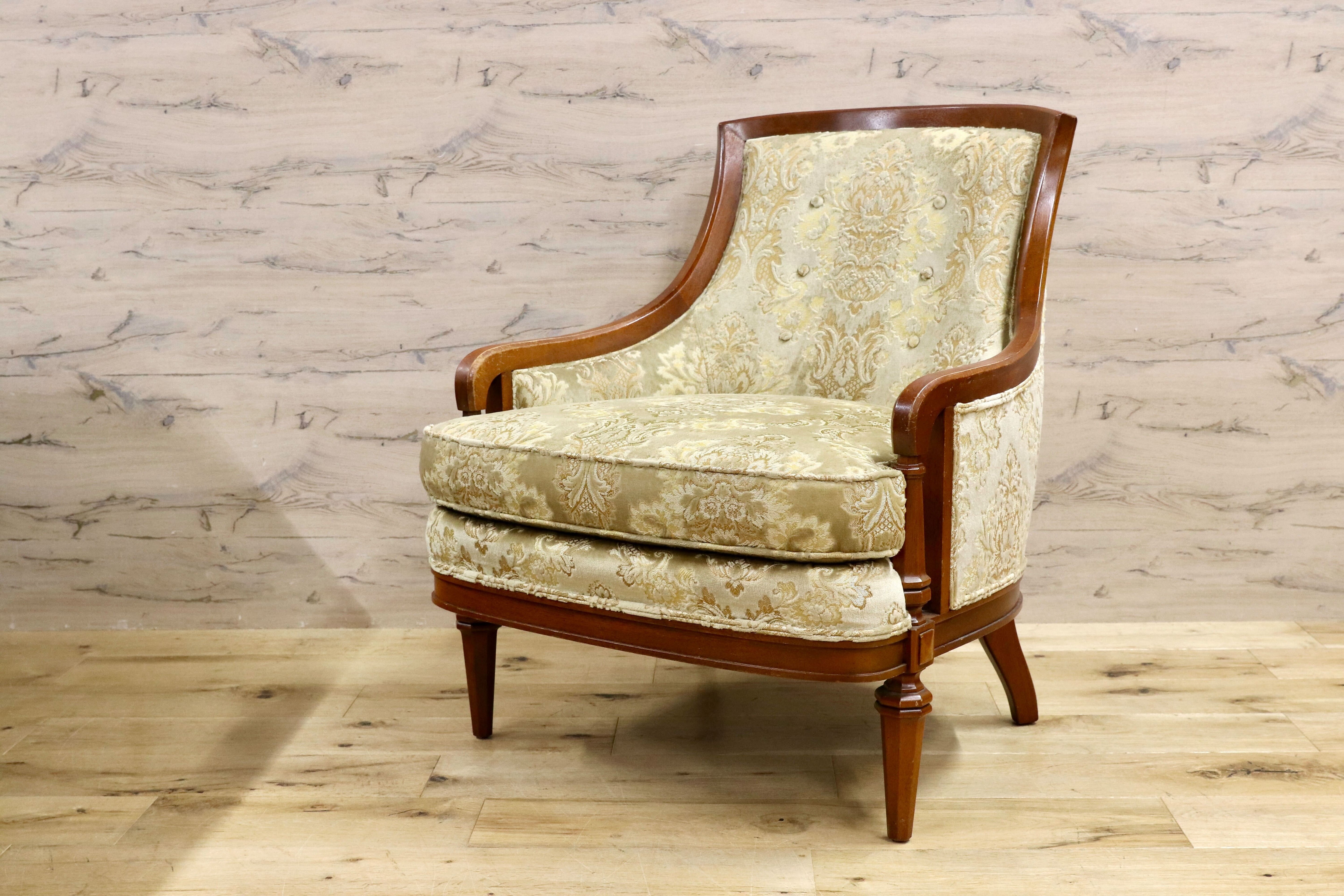 GMHF50A○DREXEL HERITAGE / ドレクセルヘリテイジ Upholstery 1人掛けソファ シングルソファ ラウンジチェア ヴィンテージ 定価約60万