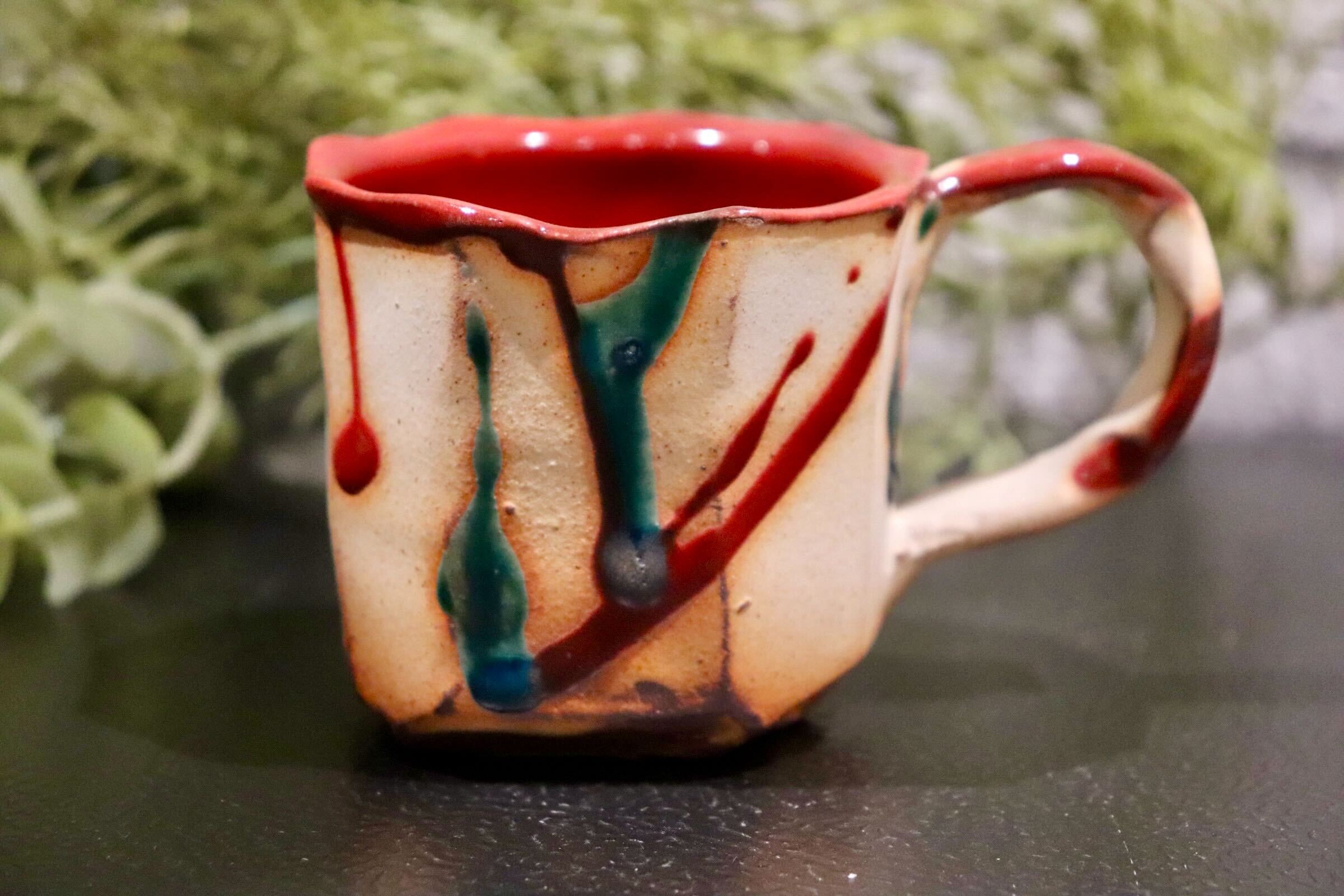 GMIO363-A◯丹文窯 丹波焼 コーヒーカップ 陶器 マグカップ 伝統工芸 丹波篠山 未使用