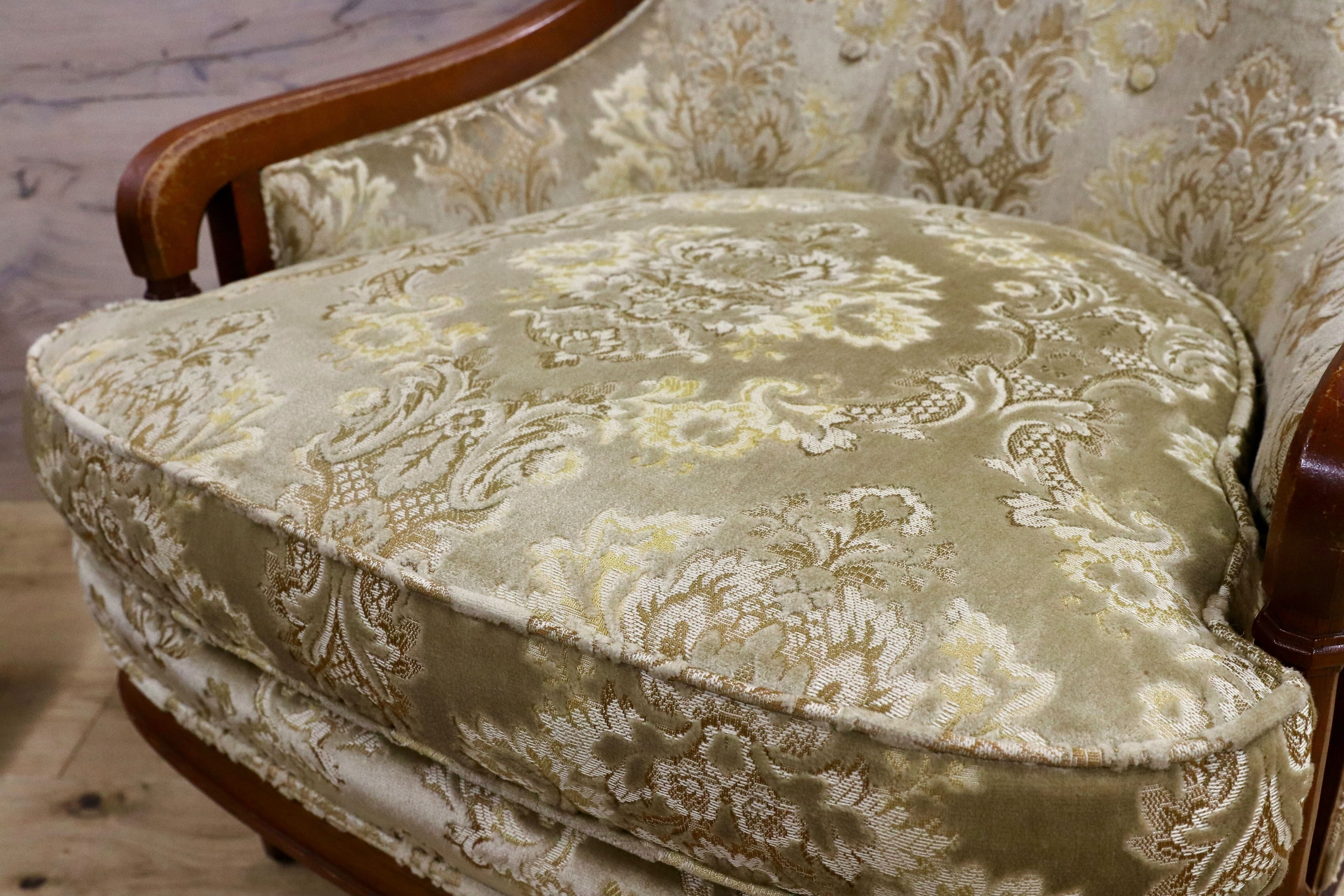 GMHF50A○DREXEL HERITAGE / ドレクセルヘリテイジ Upholstery 1人掛けソファ シングルソファ ラウンジチェア ヴィンテージ 定価約60万