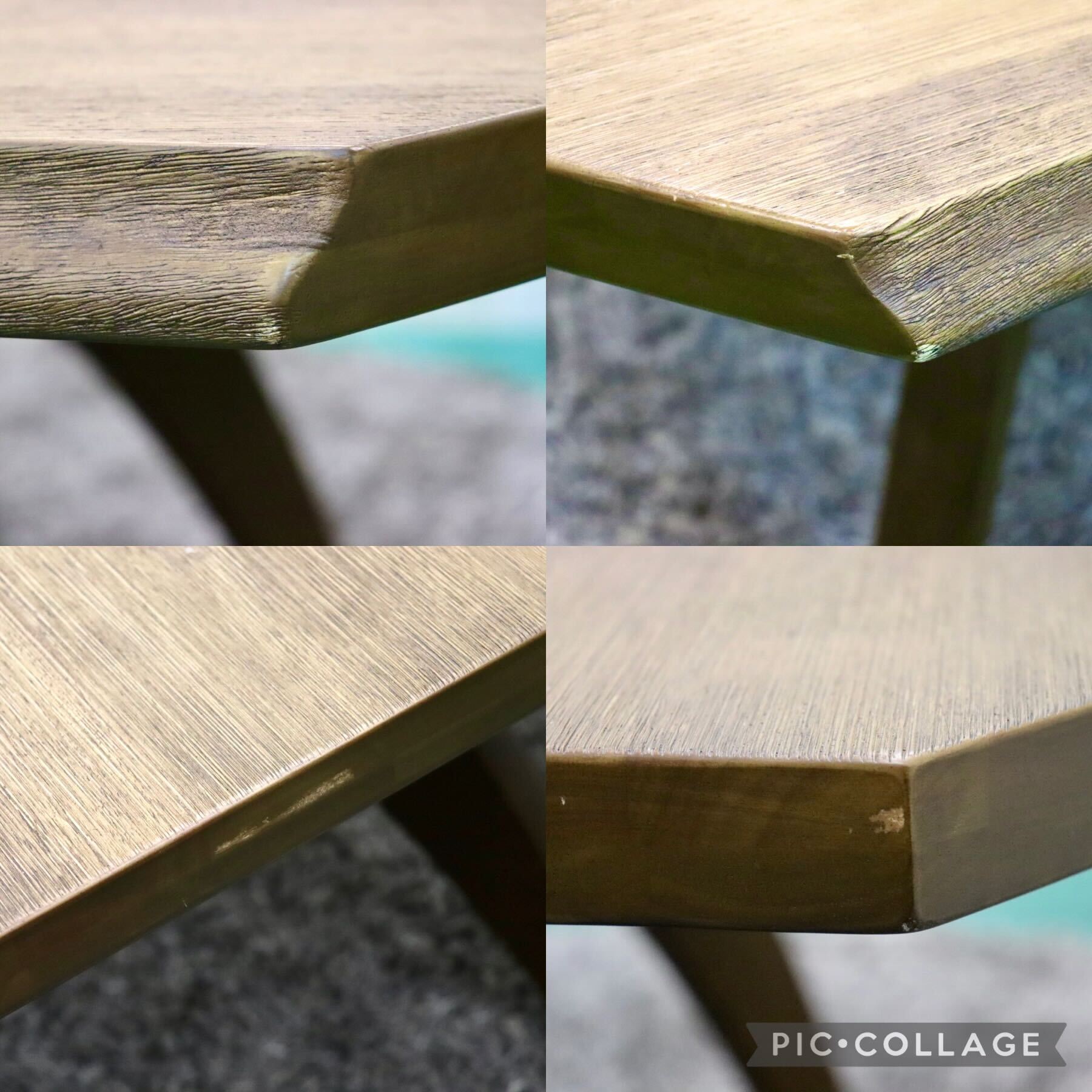 GMFK833○ミキモク / MIKIMOKU 雅 ダイニングテーブル 食卓テーブル 作業台 テーブル 机 ラバーウッド 浮造り仕上げ 定価約8.7万